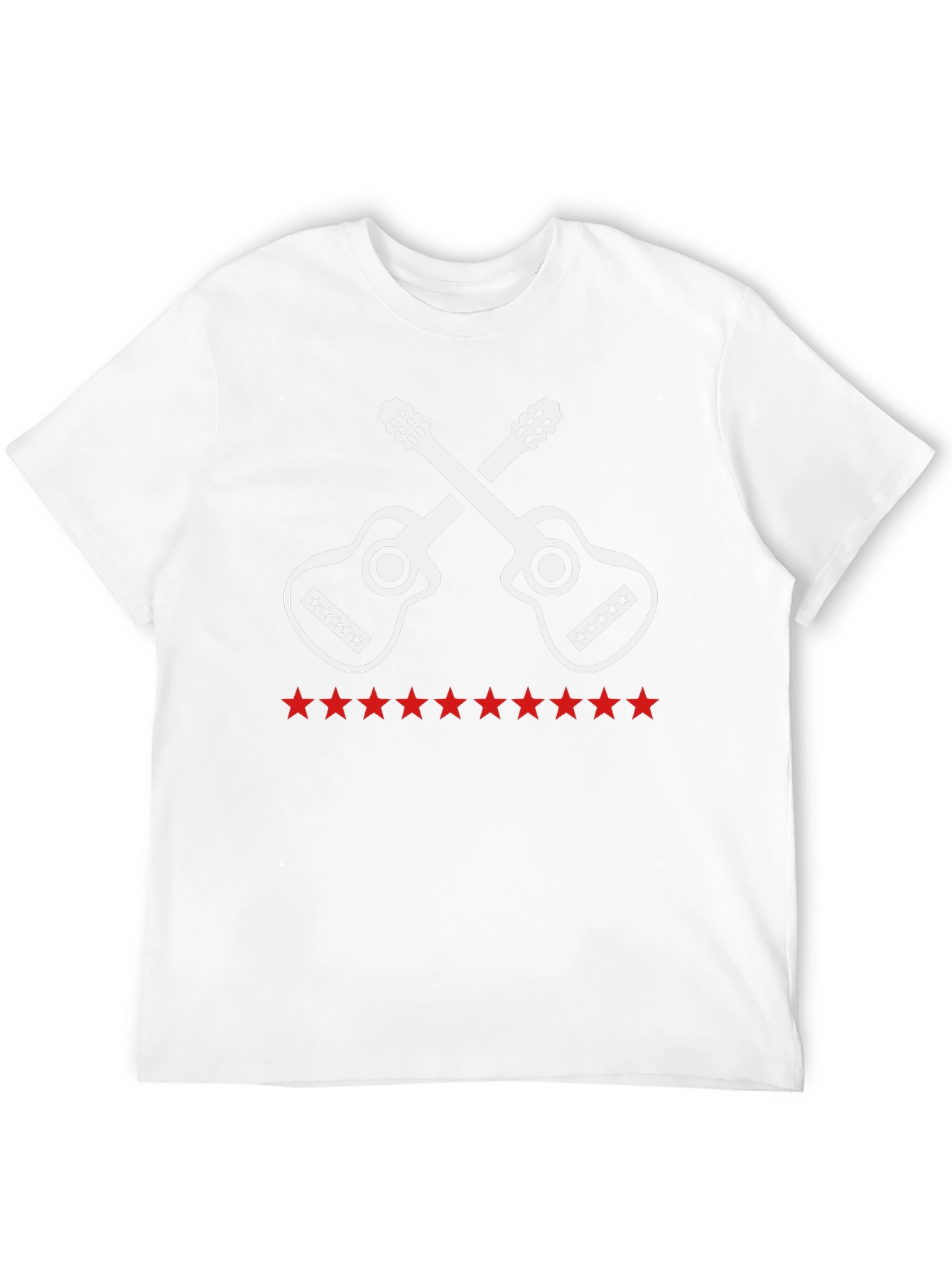 Guitar Star Graphic Tee - Black