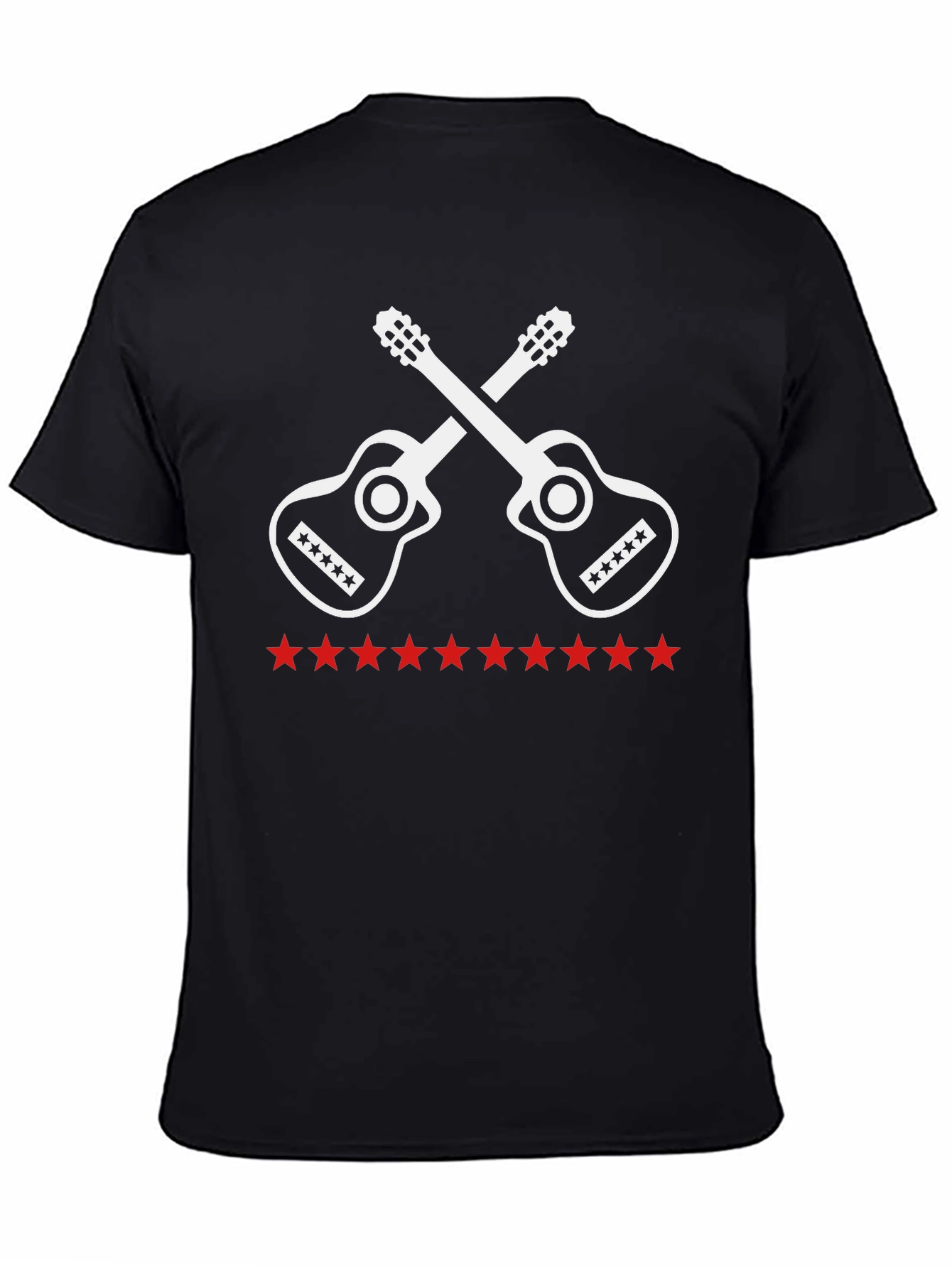 Guitar Star Graphic Tee - Black