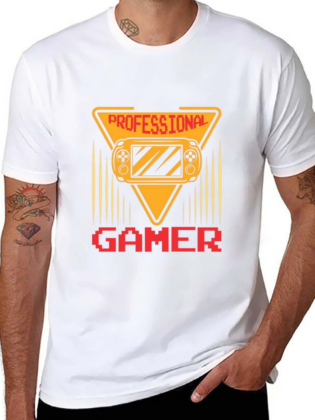 Professional Gamer T-Shirt - Black Gaming Tee