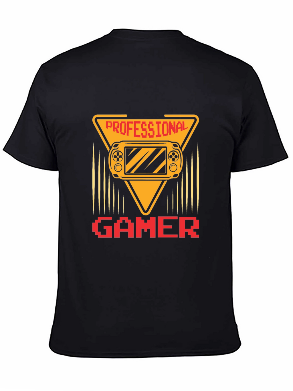 Professional Gamer T-Shirt - Black Gaming Tee