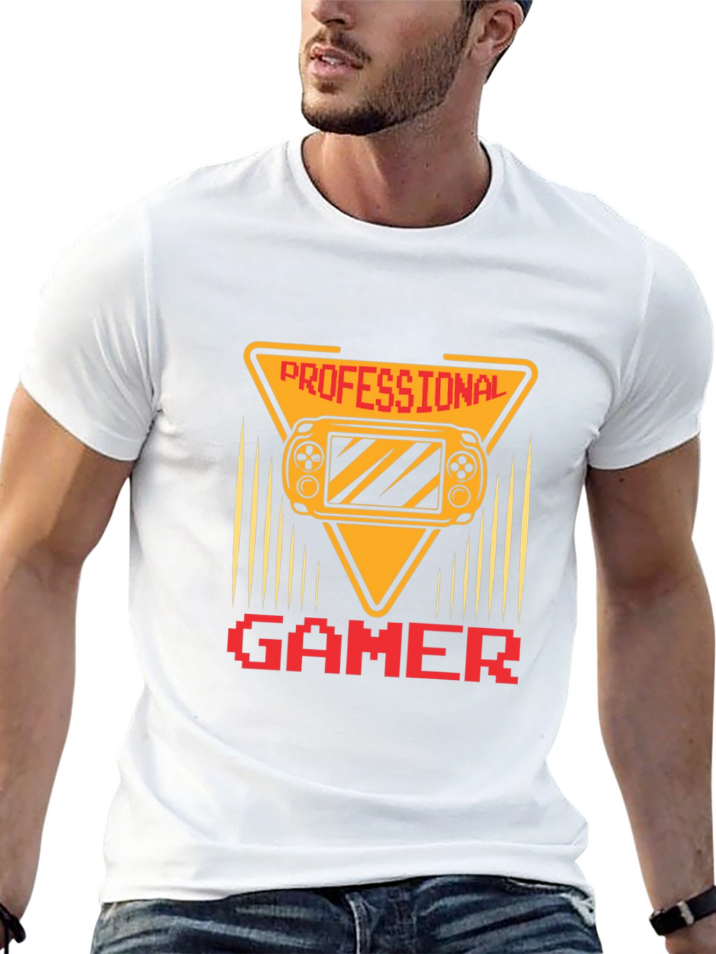 Professional Gamer T-Shirt - Black Gaming Tee