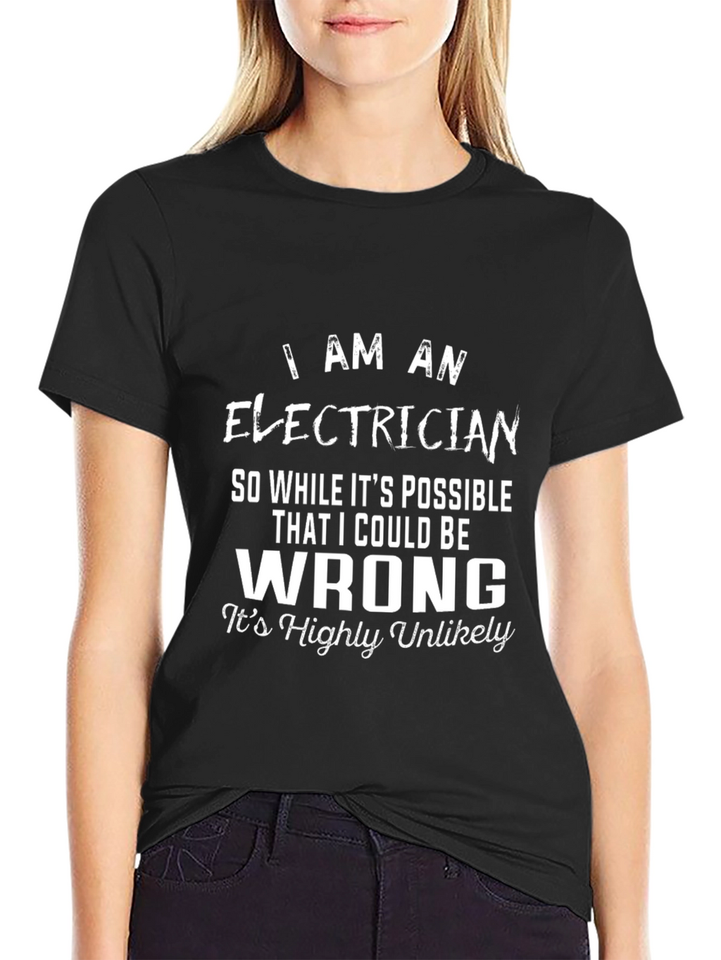 Electrician Humor Graphic T-Shirt