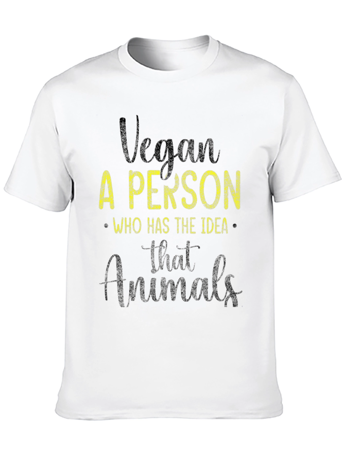 Vegan Graphic Tee - Animals T-Shirt