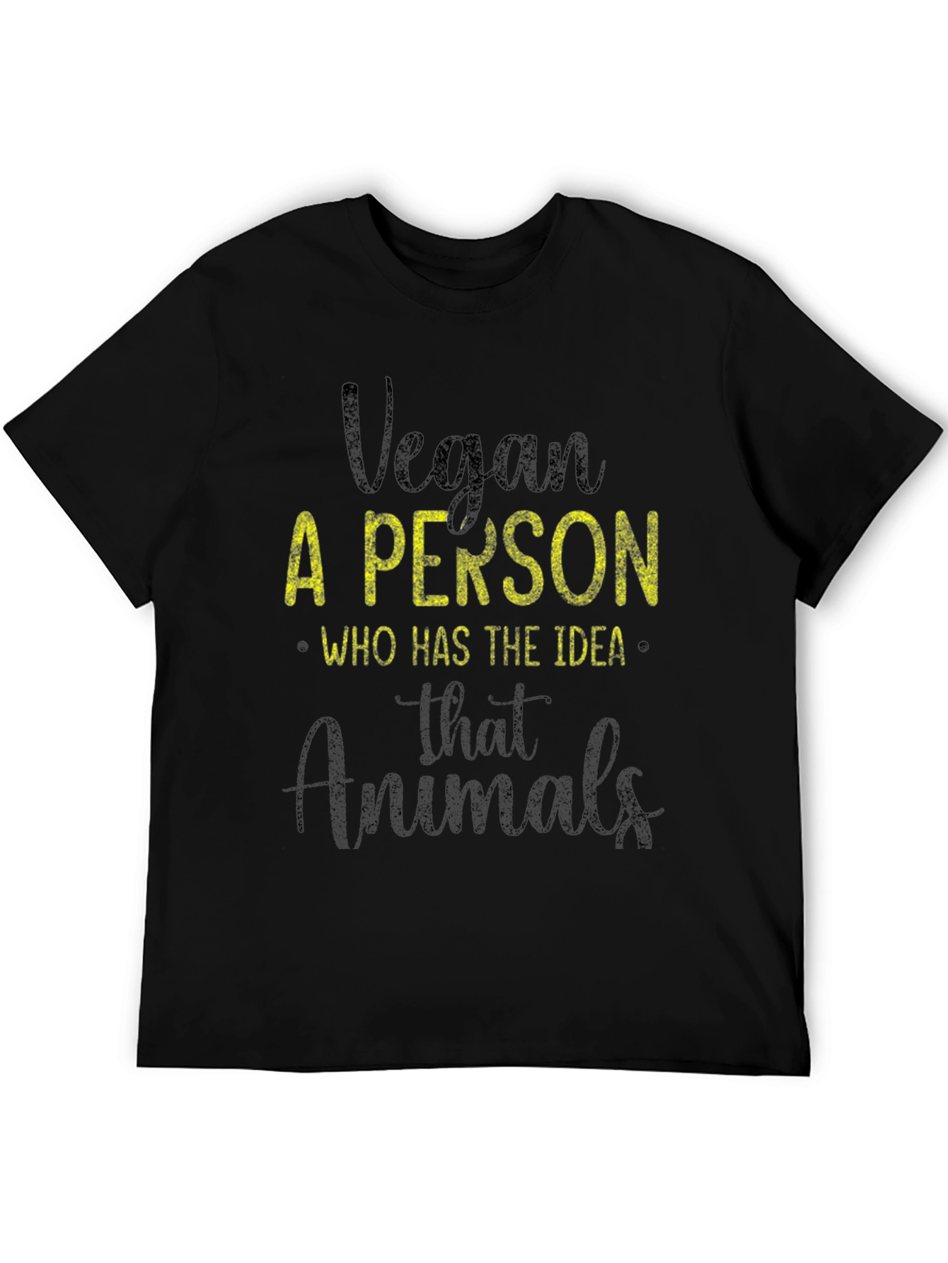 Vegan Graphic Tee - Animals T-Shirt