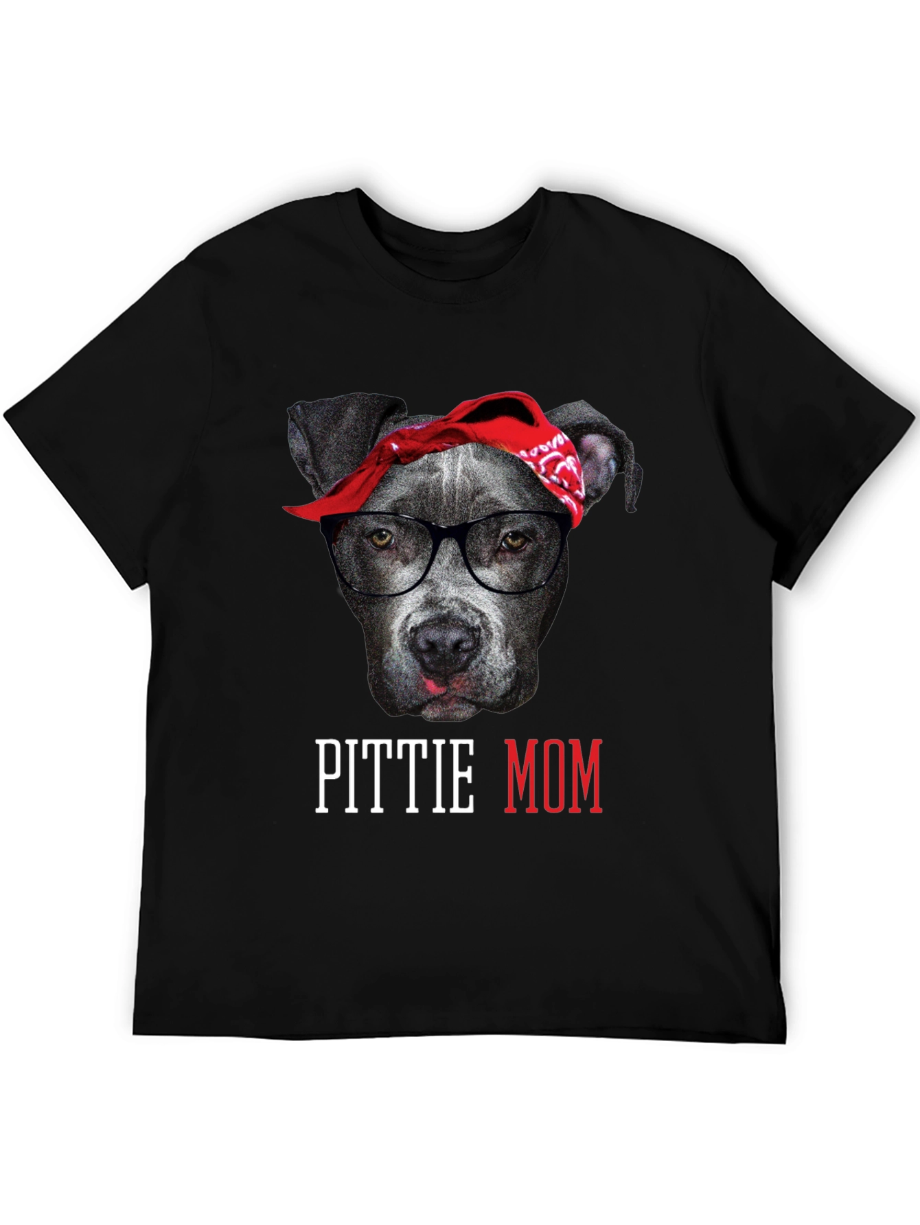 Pittie Mom T-Shirt - Dog Lover Tee