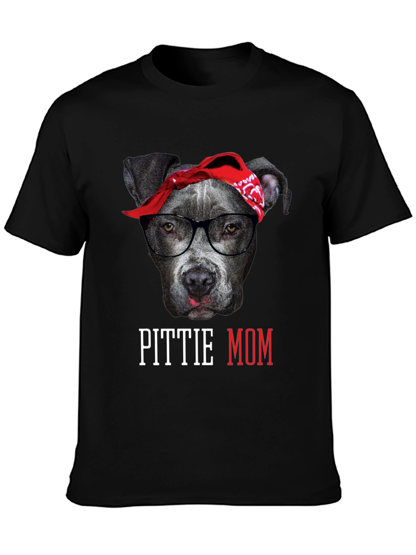 Pittie Mom T-Shirt - Dog Lover Tee