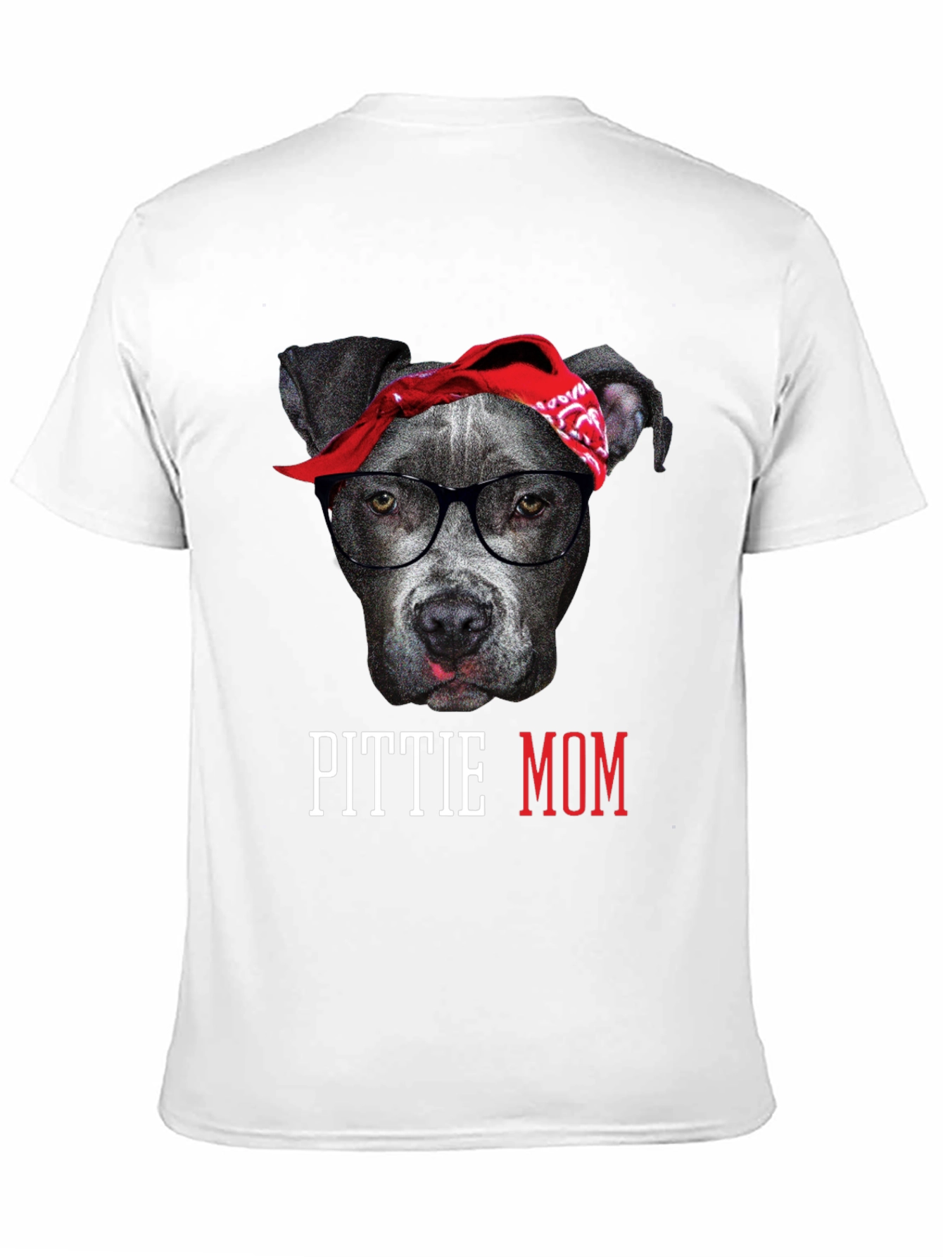 Pittie Mom T-Shirt - Dog Lover Tee