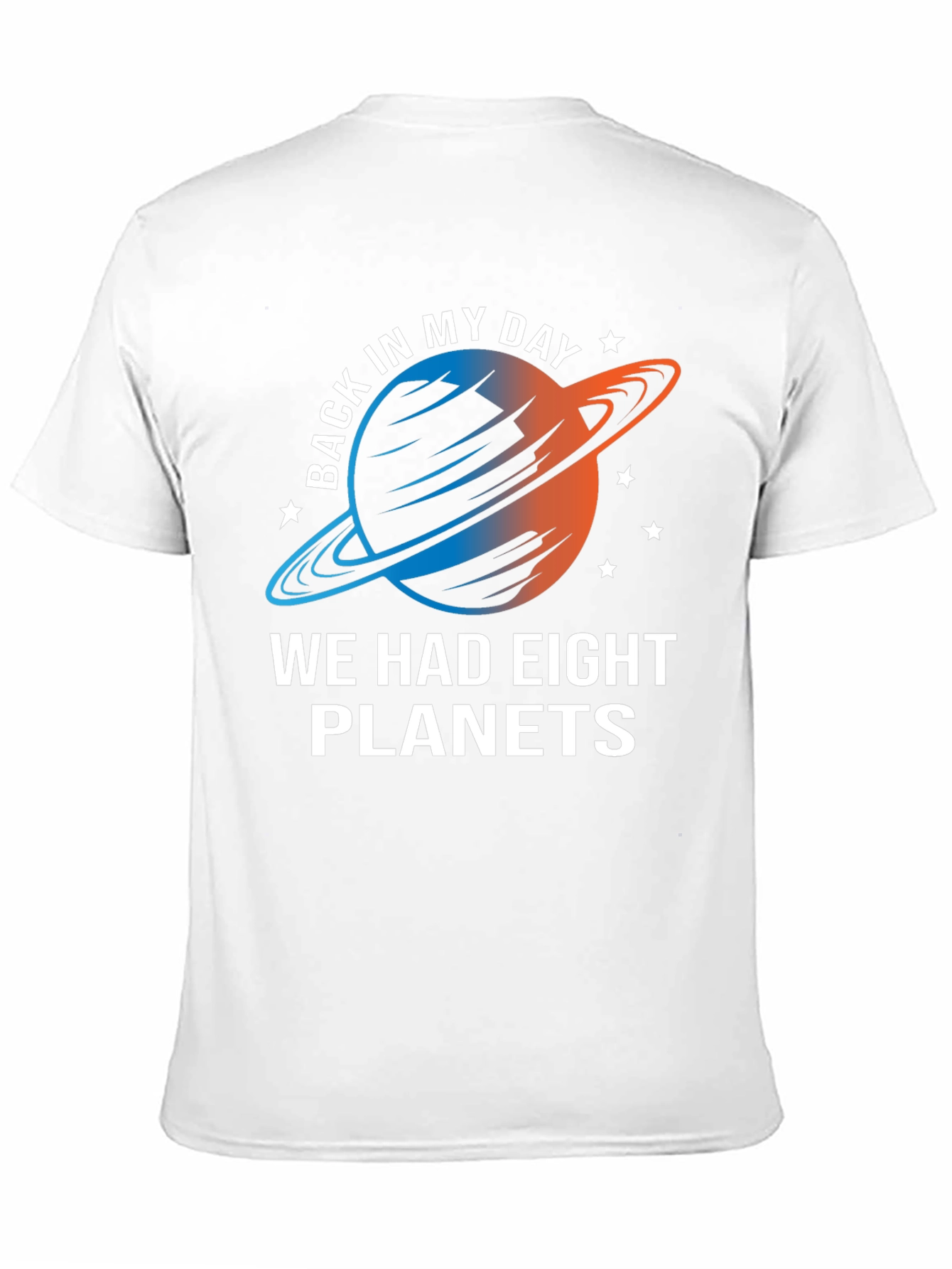 Eight Planets T-Shirt - Retro Space Tee