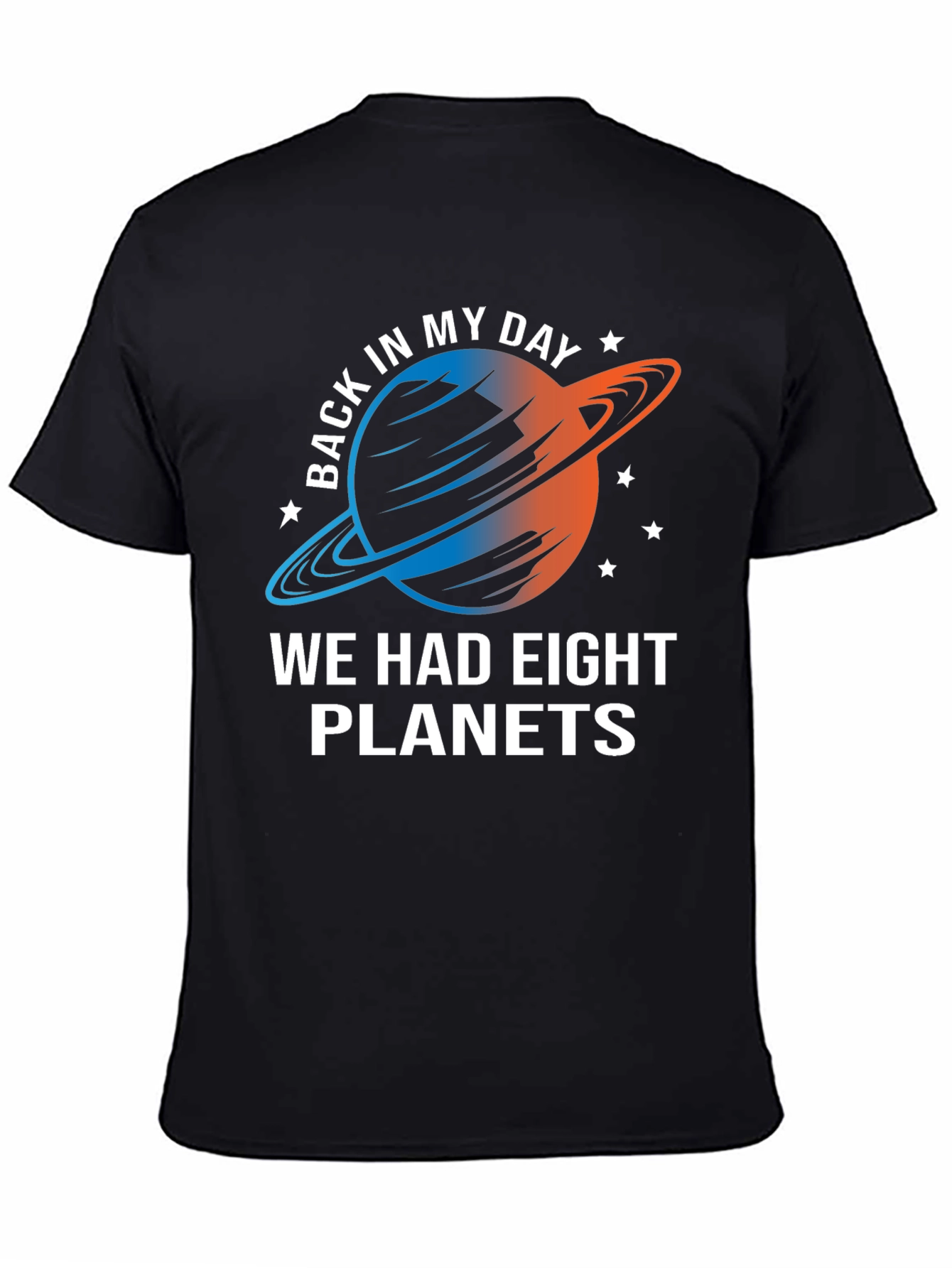 Eight Planets T-Shirt - Retro Space Tee