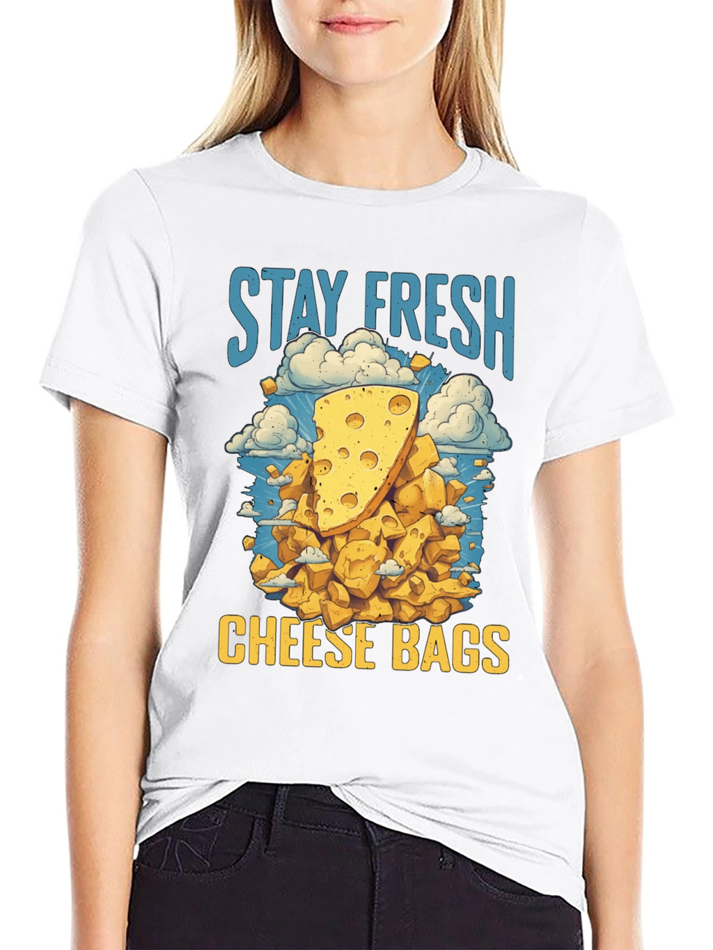 Stay Fresh Cheese Bags T-Shirt