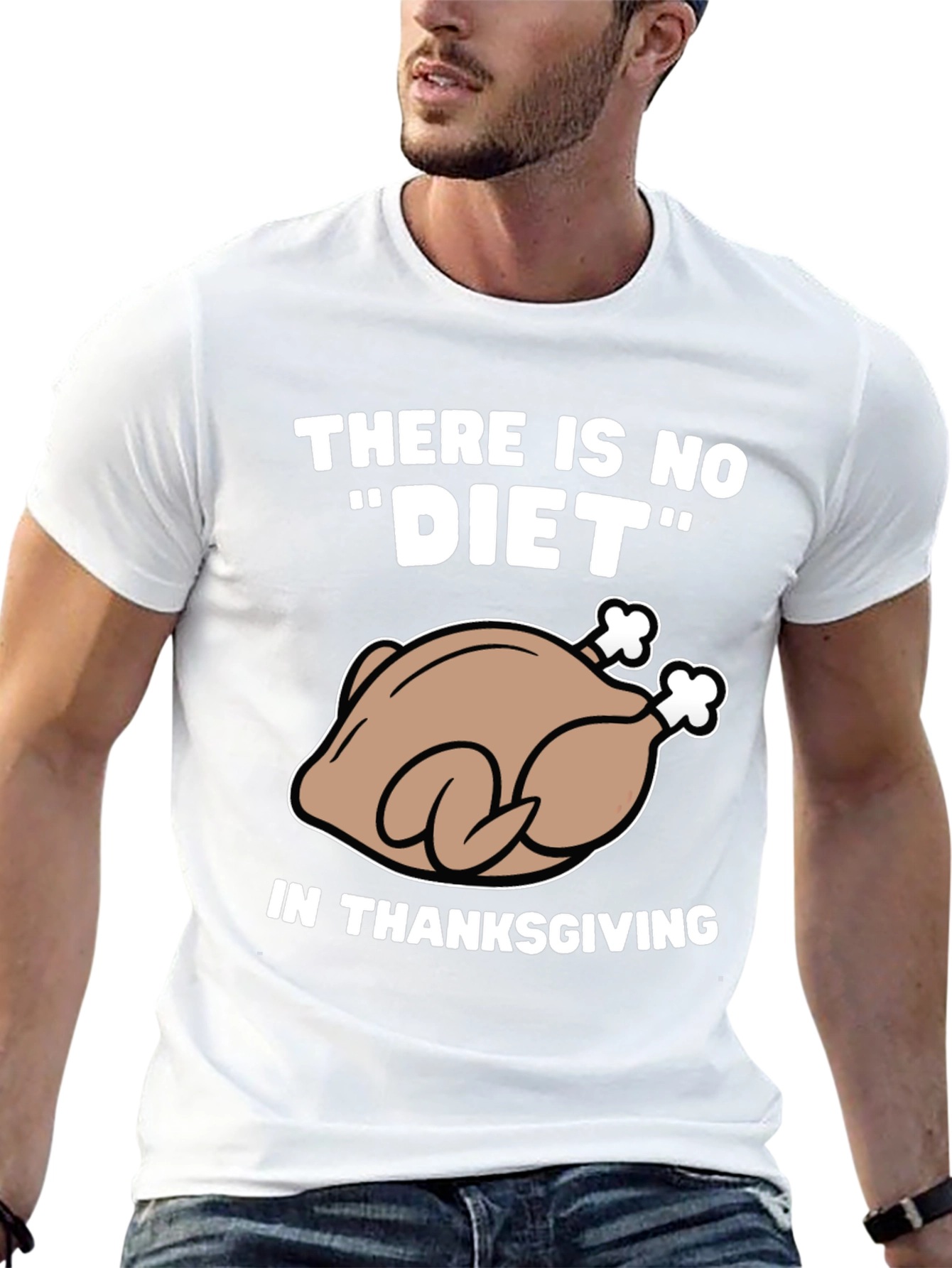 Thanksgiving Turkey Diet Humor T-Shirt
