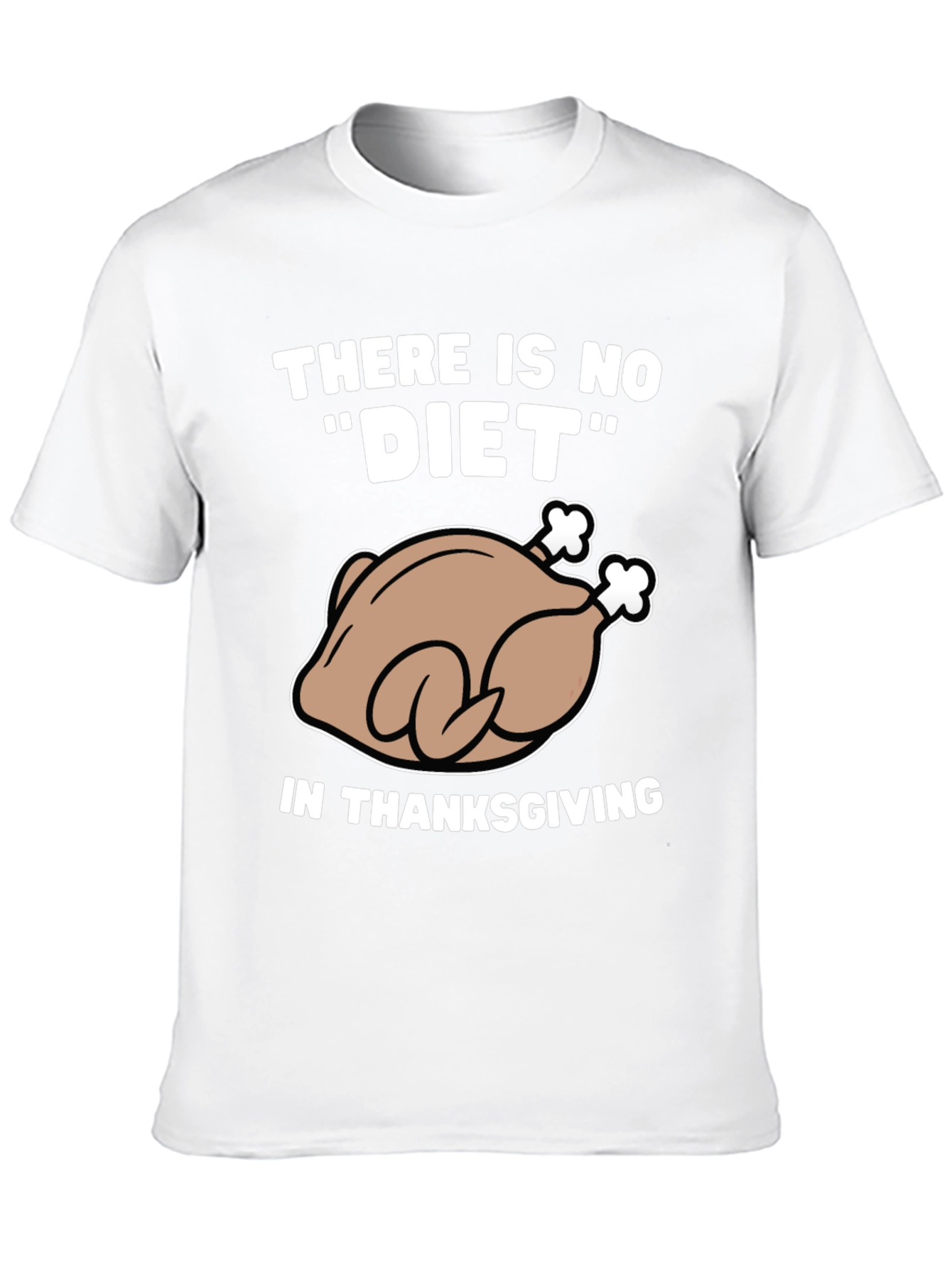 Thanksgiving Turkey Diet Humor T-Shirt