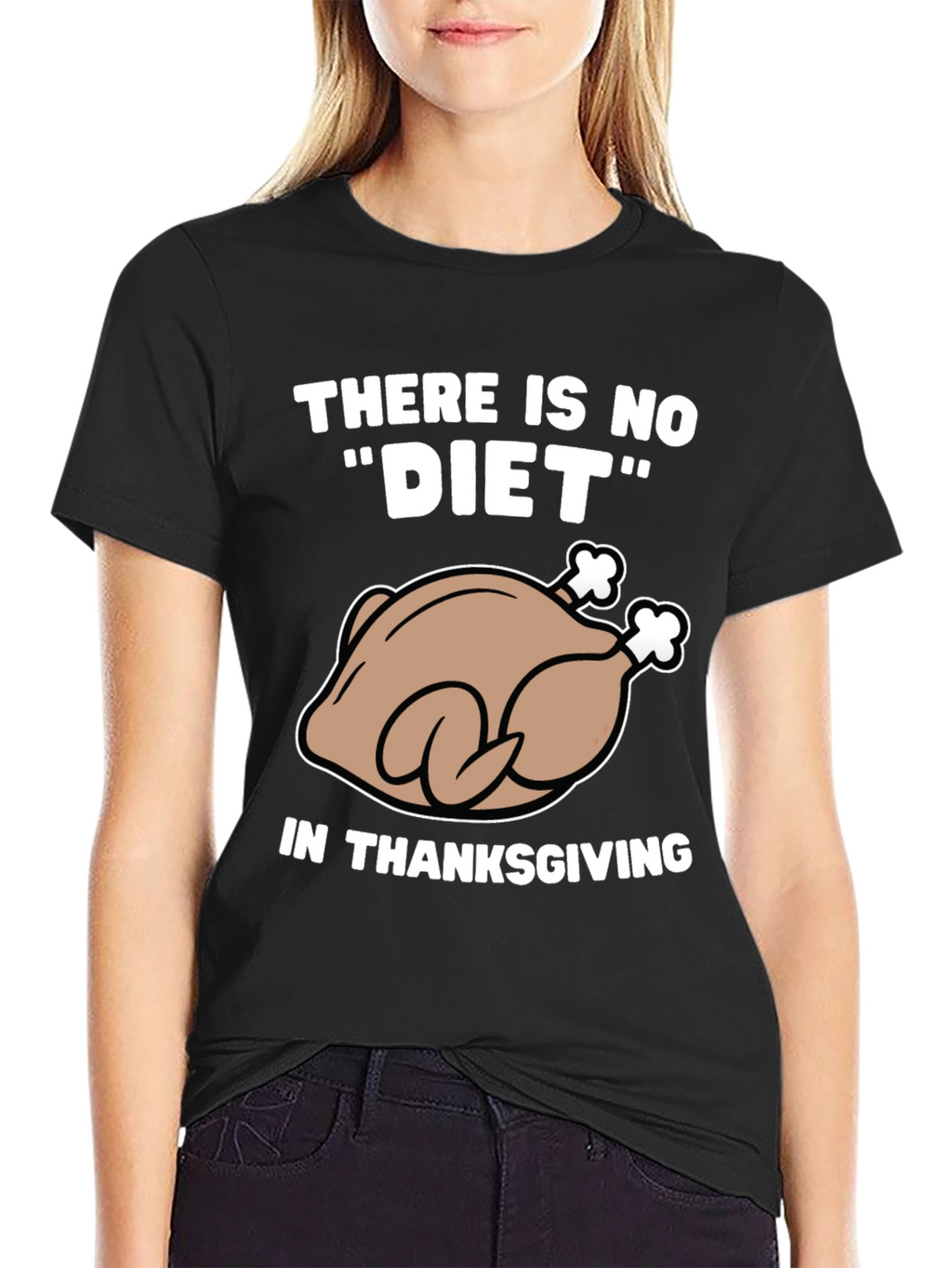 Thanksgiving Turkey Diet Humor T-Shirt