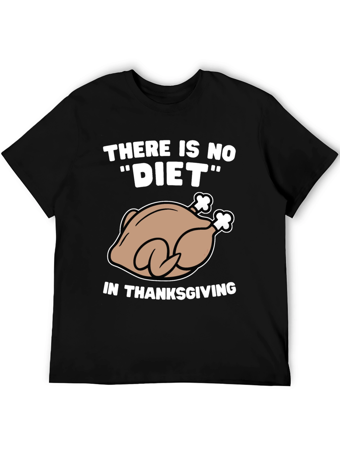 Thanksgiving Turkey Diet Humor T-Shirt