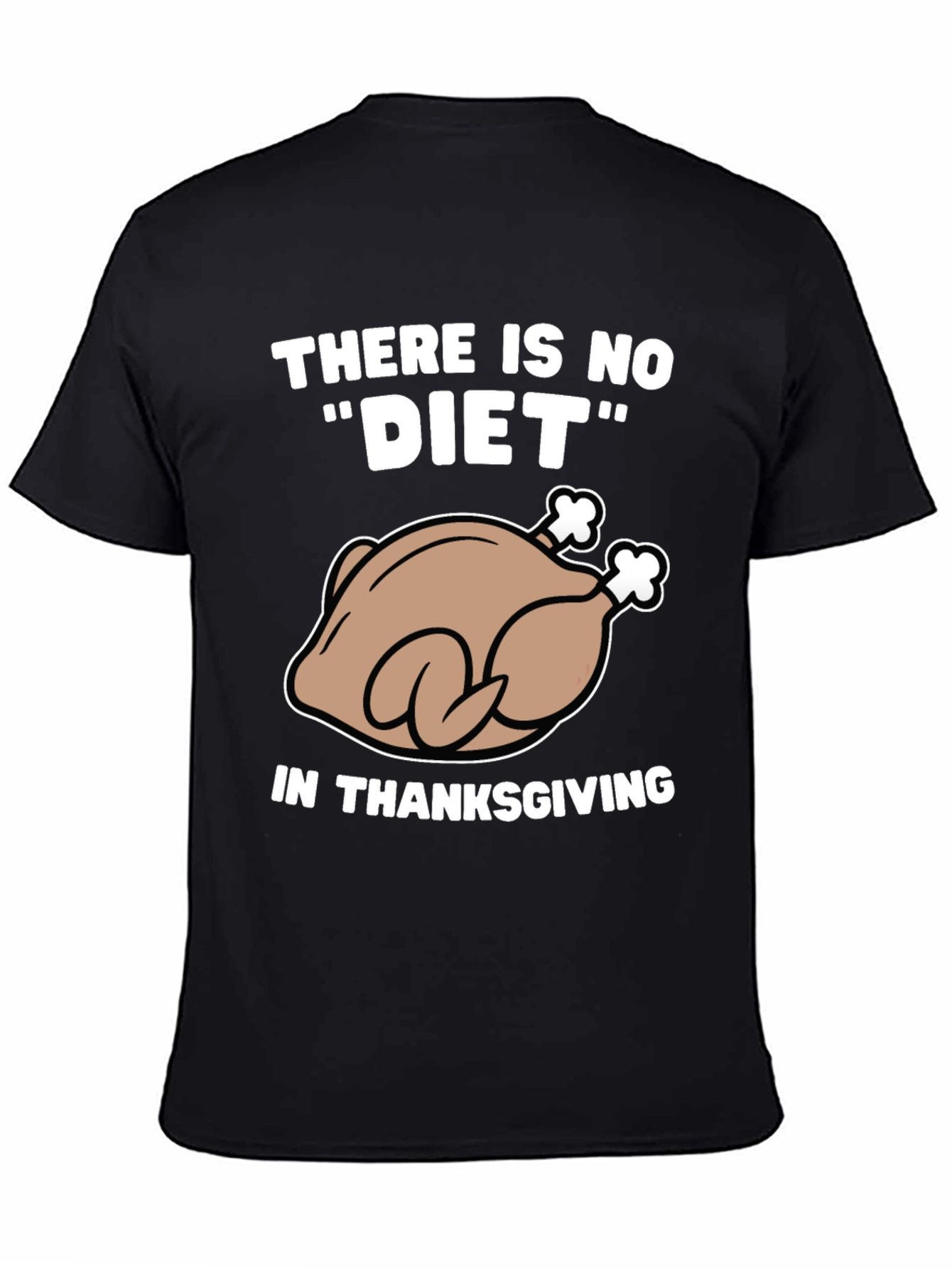 Thanksgiving Turkey Diet Humor T-Shirt