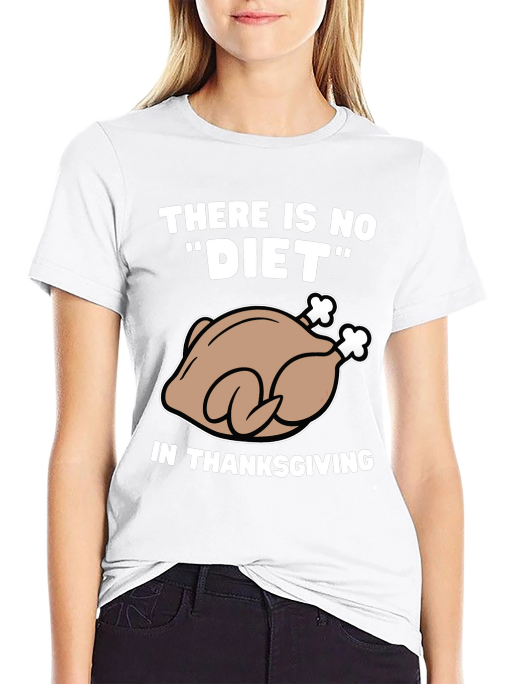 Thanksgiving Turkey Diet Humor T-Shirt