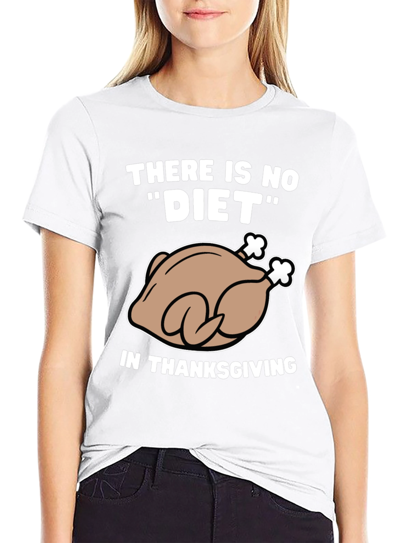 Thanksgiving Turkey Diet Humor T-Shirt