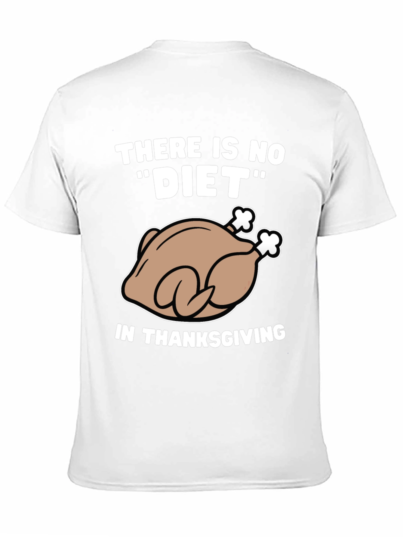 Thanksgiving Turkey Diet Humor T-Shirt