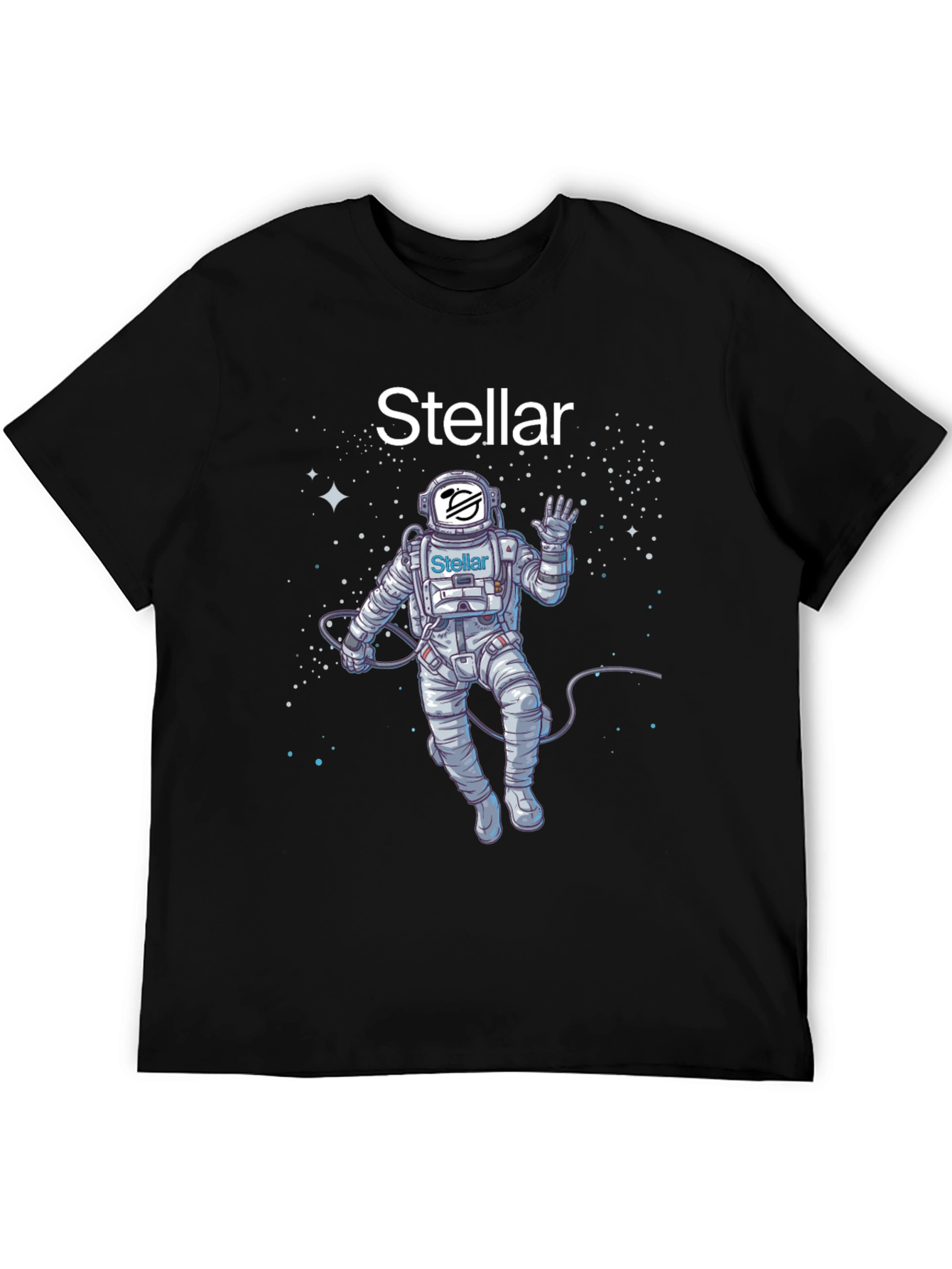 Stellar Astronaut T-Shirt - Space Crypto Tee