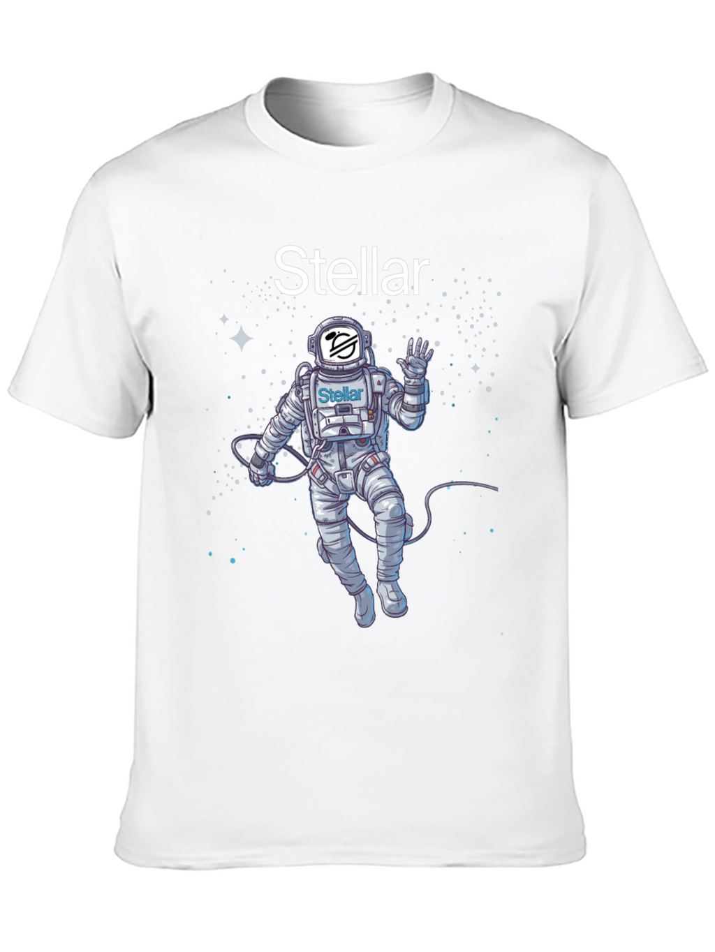 Stellar Astronaut T-Shirt - Space Crypto Tee