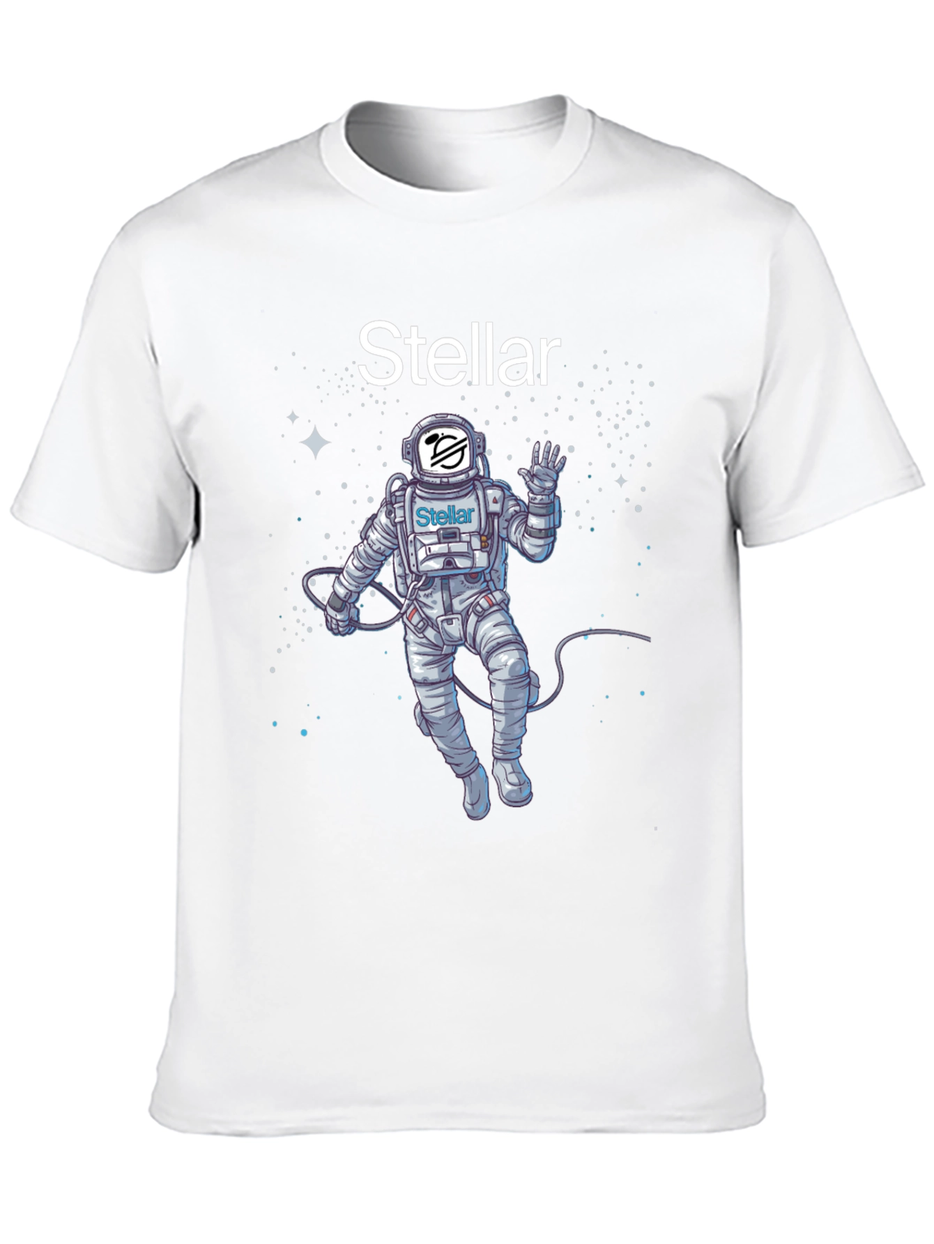 Stellar Astronaut T-Shirt - Space Crypto Tee