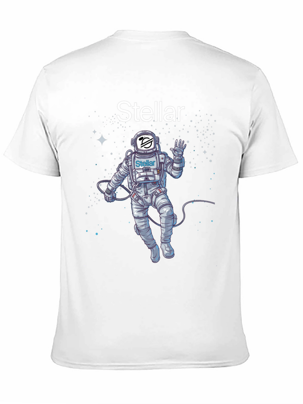 Stellar Astronaut T-Shirt - Space Crypto Tee