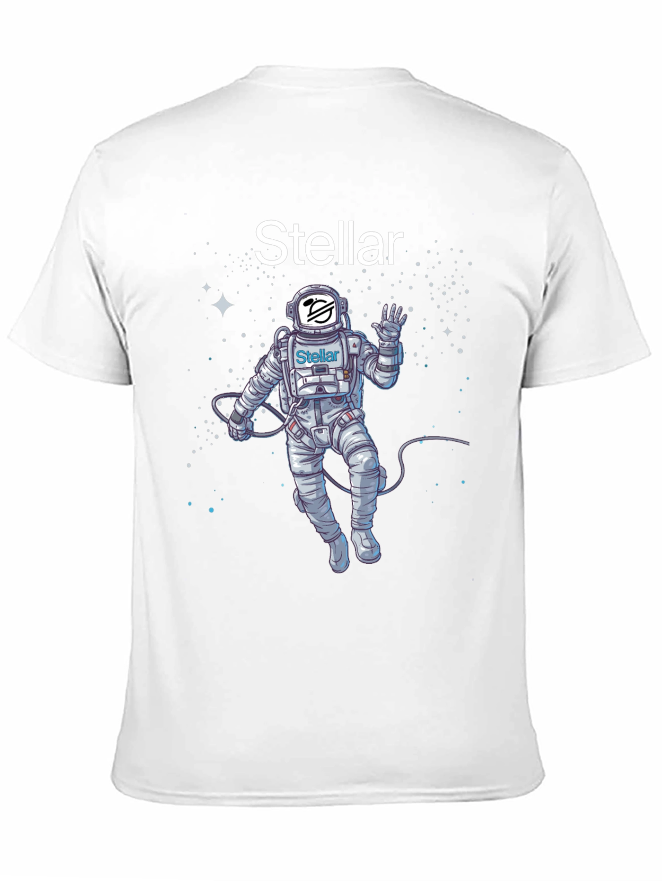 Stellar Astronaut T-Shirt - Space Crypto Tee