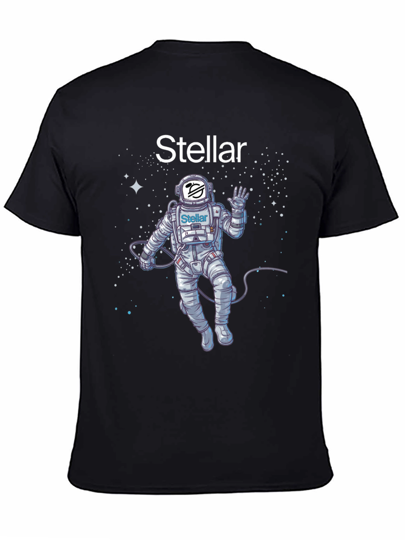 Stellar Astronaut T-Shirt - Space Crypto Tee