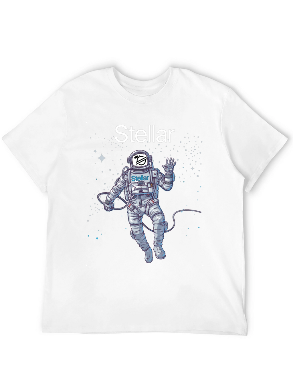 Stellar Astronaut T-Shirt - Space Crypto Tee