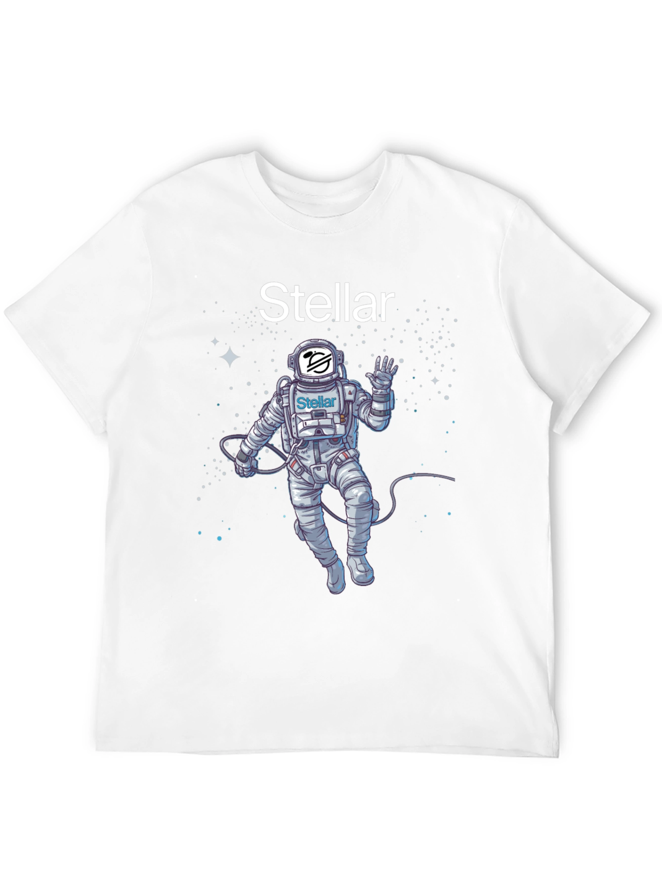 Stellar Astronaut T-Shirt - Space Crypto Tee