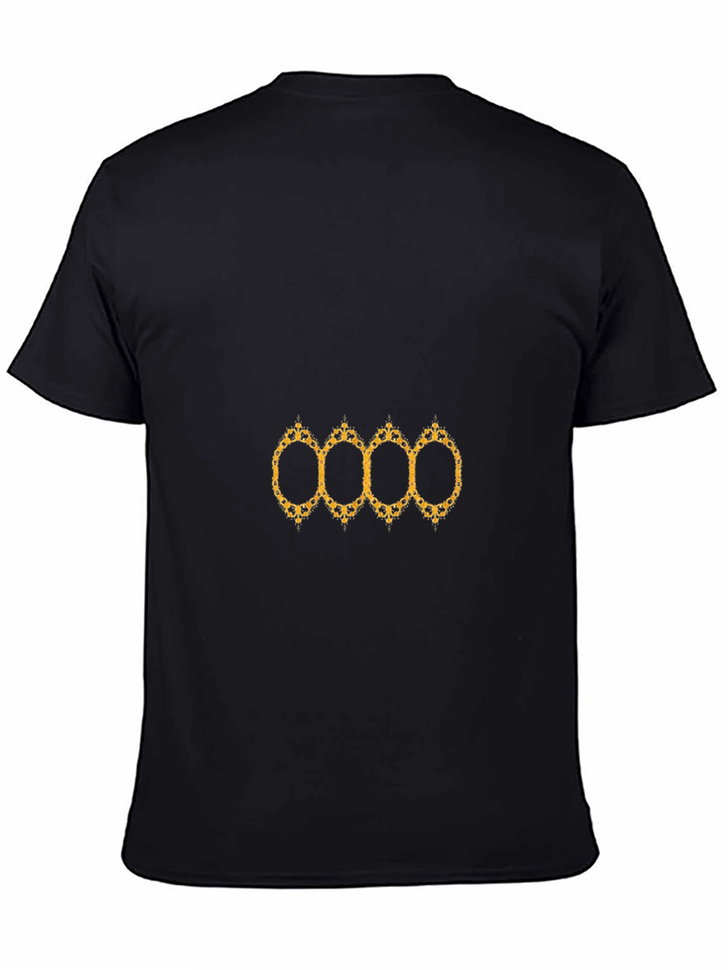 Ornate Gold Knuckle Duster Graphic T-Shirt