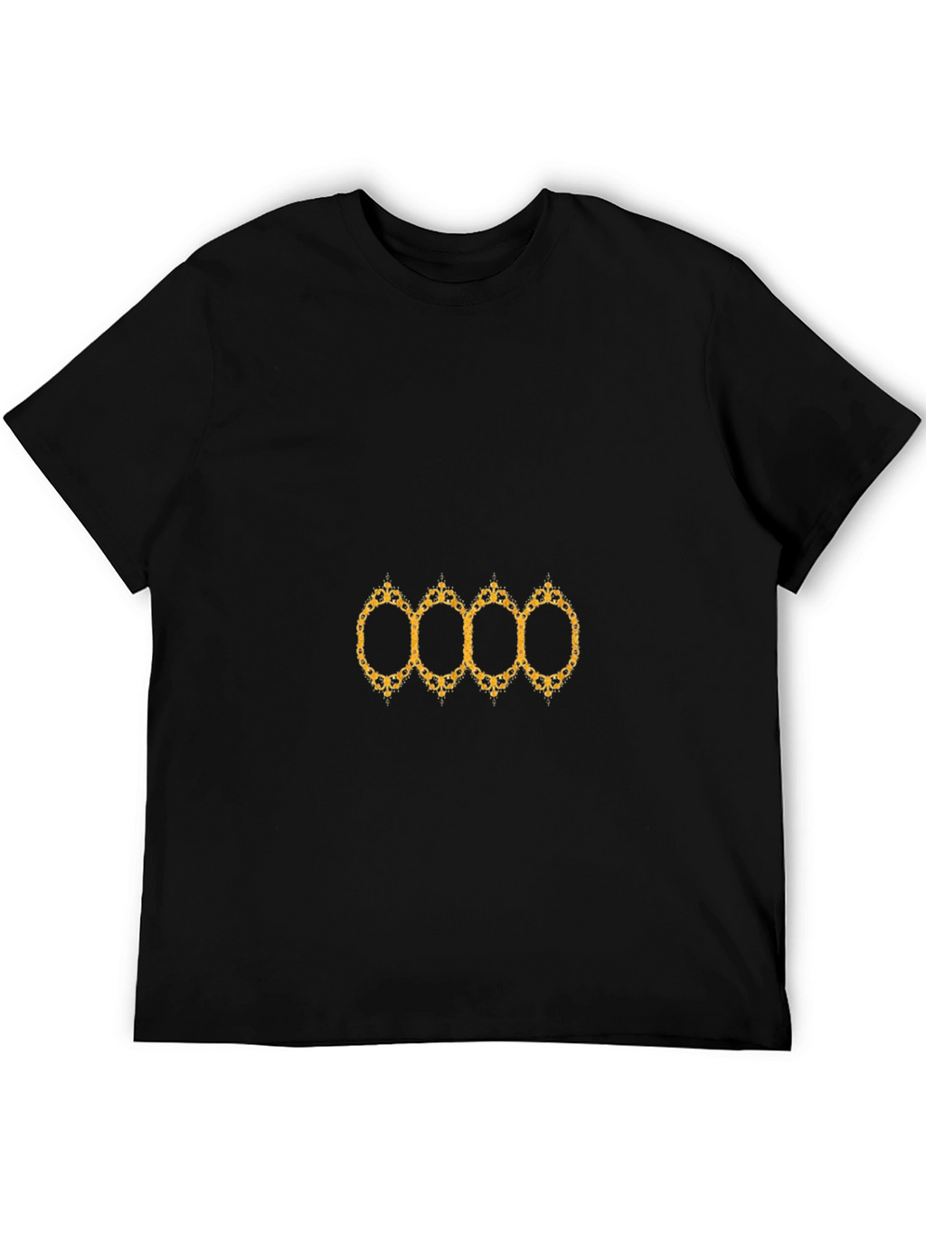 Ornate Gold Knuckle Duster Graphic T-Shirt