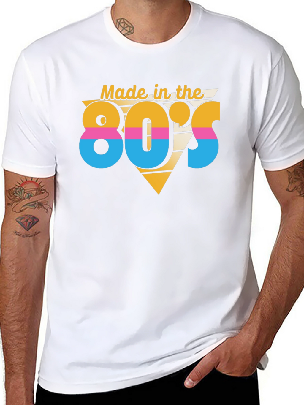 Made in the 80s Black T-Shirt