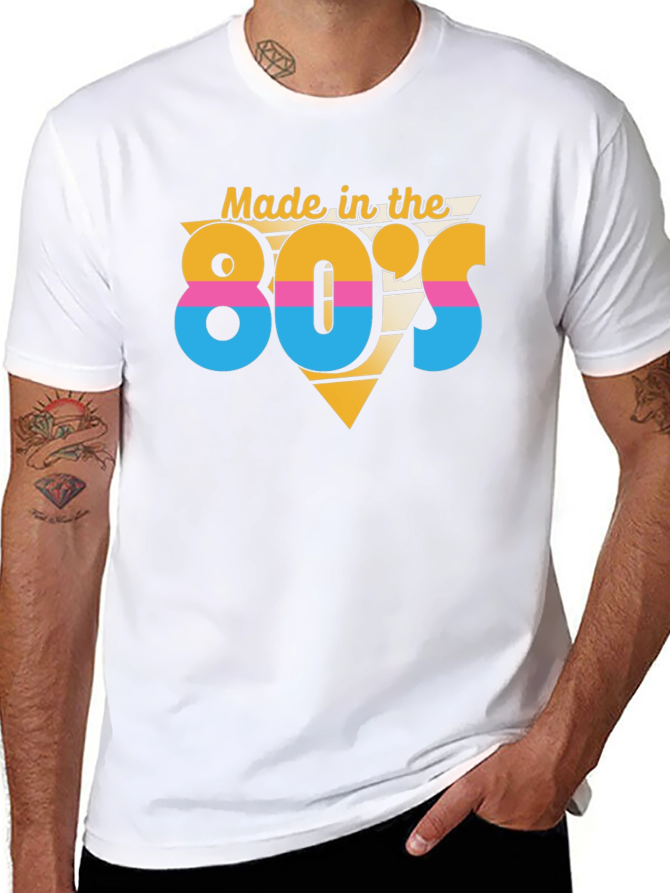 Made in the 80s Black T-Shirt