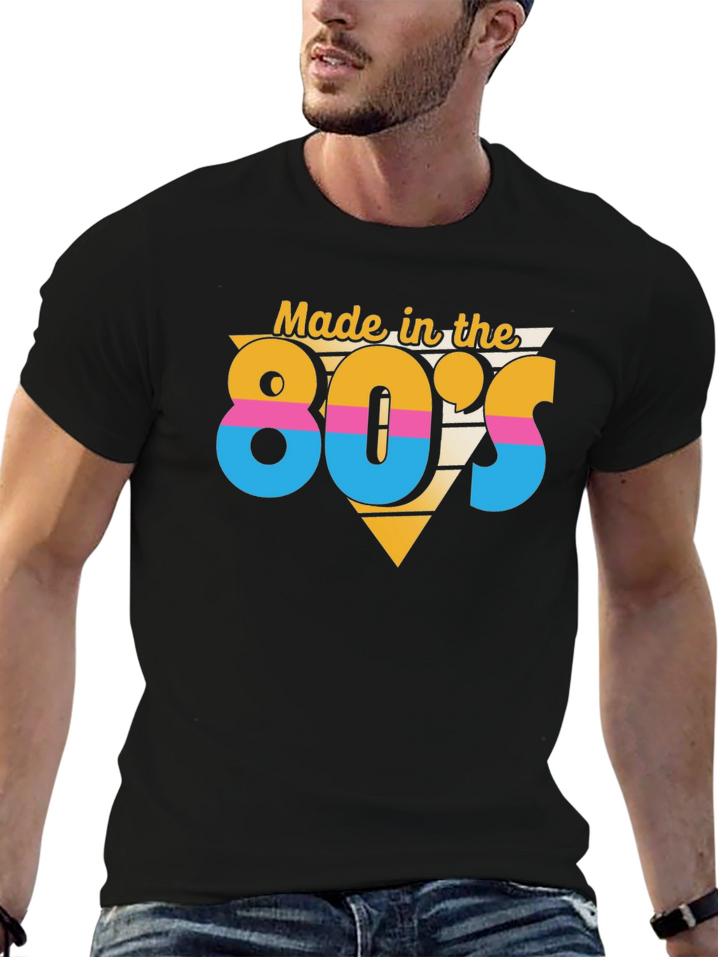 Made in the 80s Black T-Shirt