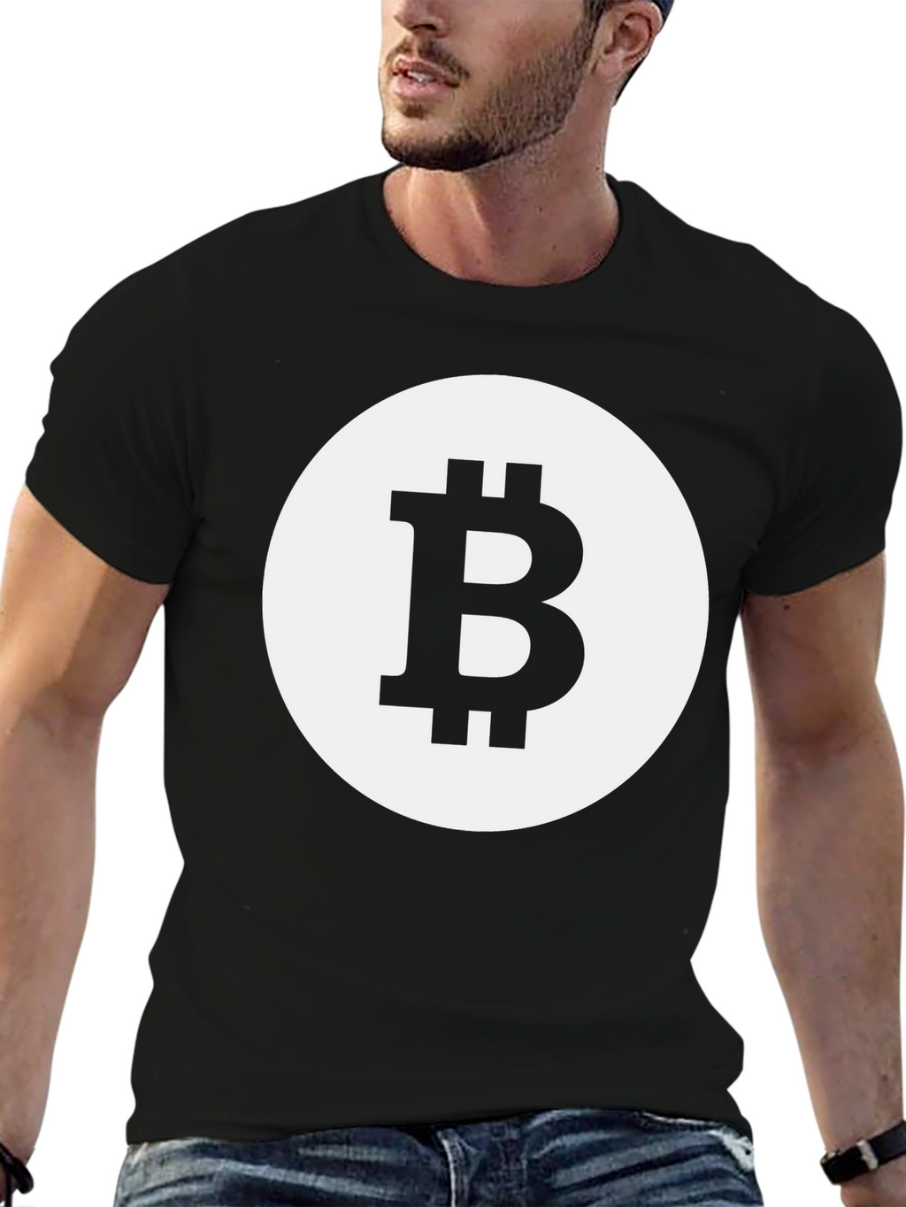 Bitcoin Logo T-Shirt Crypto Currency Tee