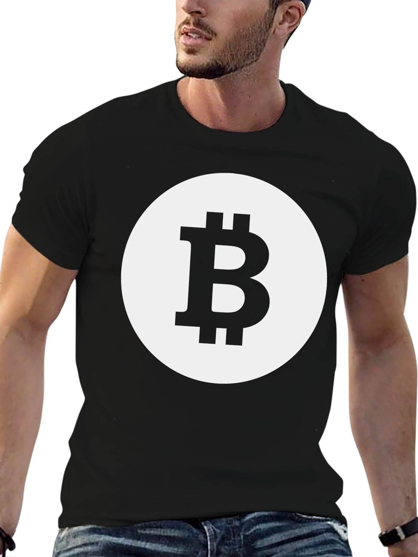 Bitcoin Logo T-Shirt Crypto Currency Tee