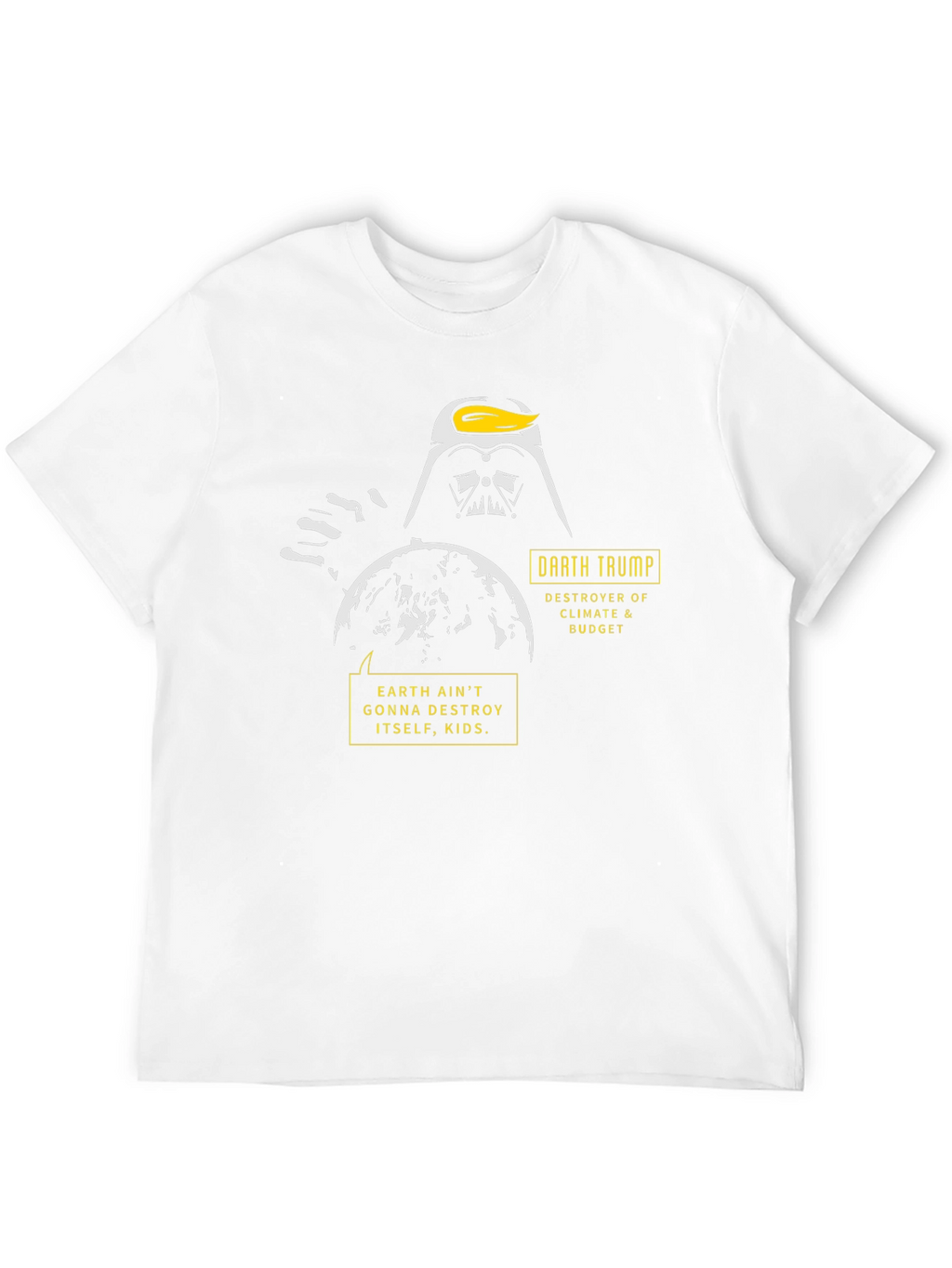 Darth Trump T-Shirt Political Climate Budget Humor Tee