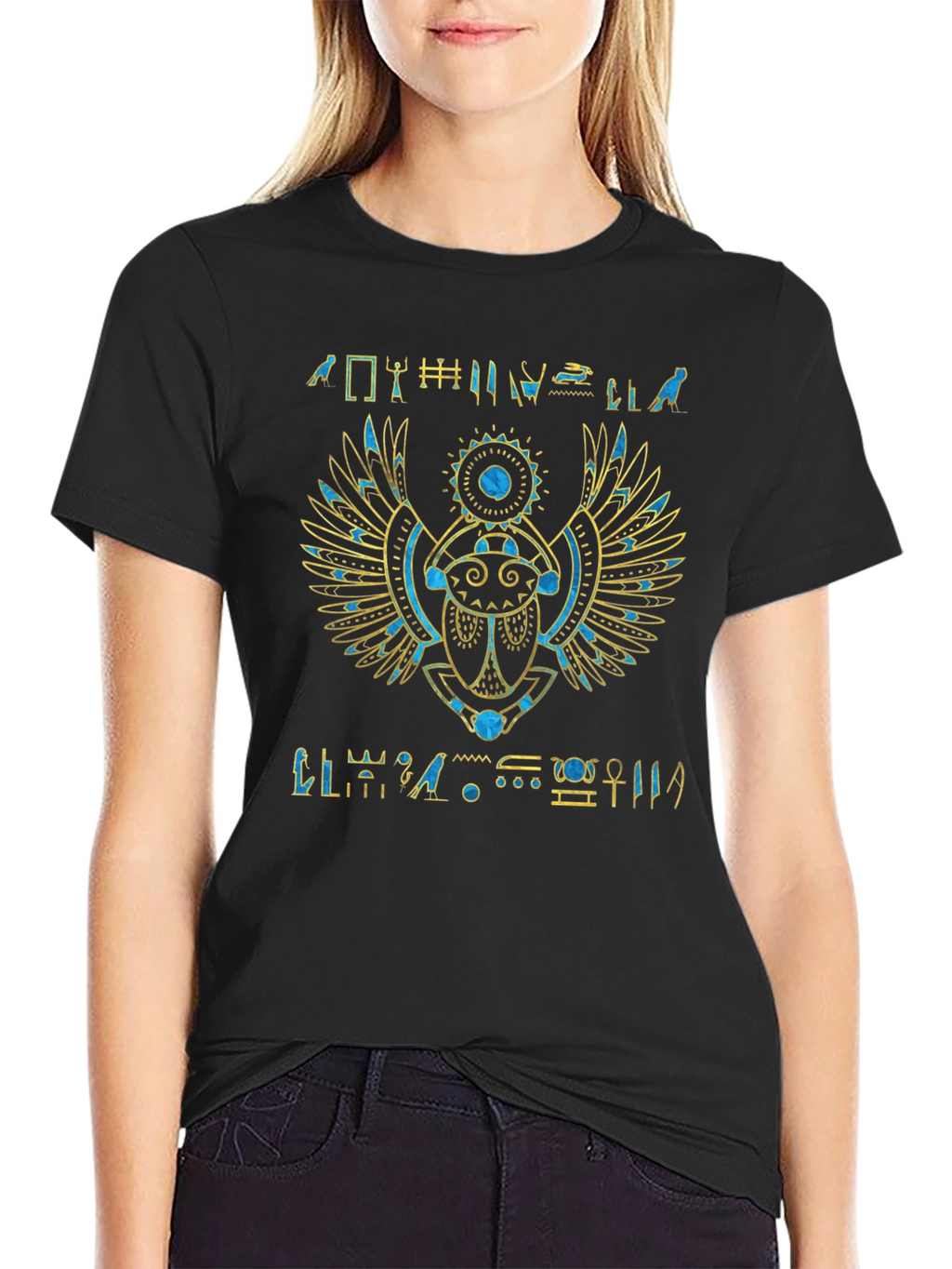 Egyptian Scarab Beetle T-Shirt