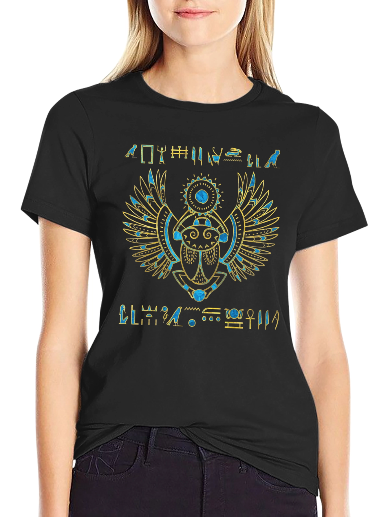 Egyptian Scarab Beetle T-Shirt