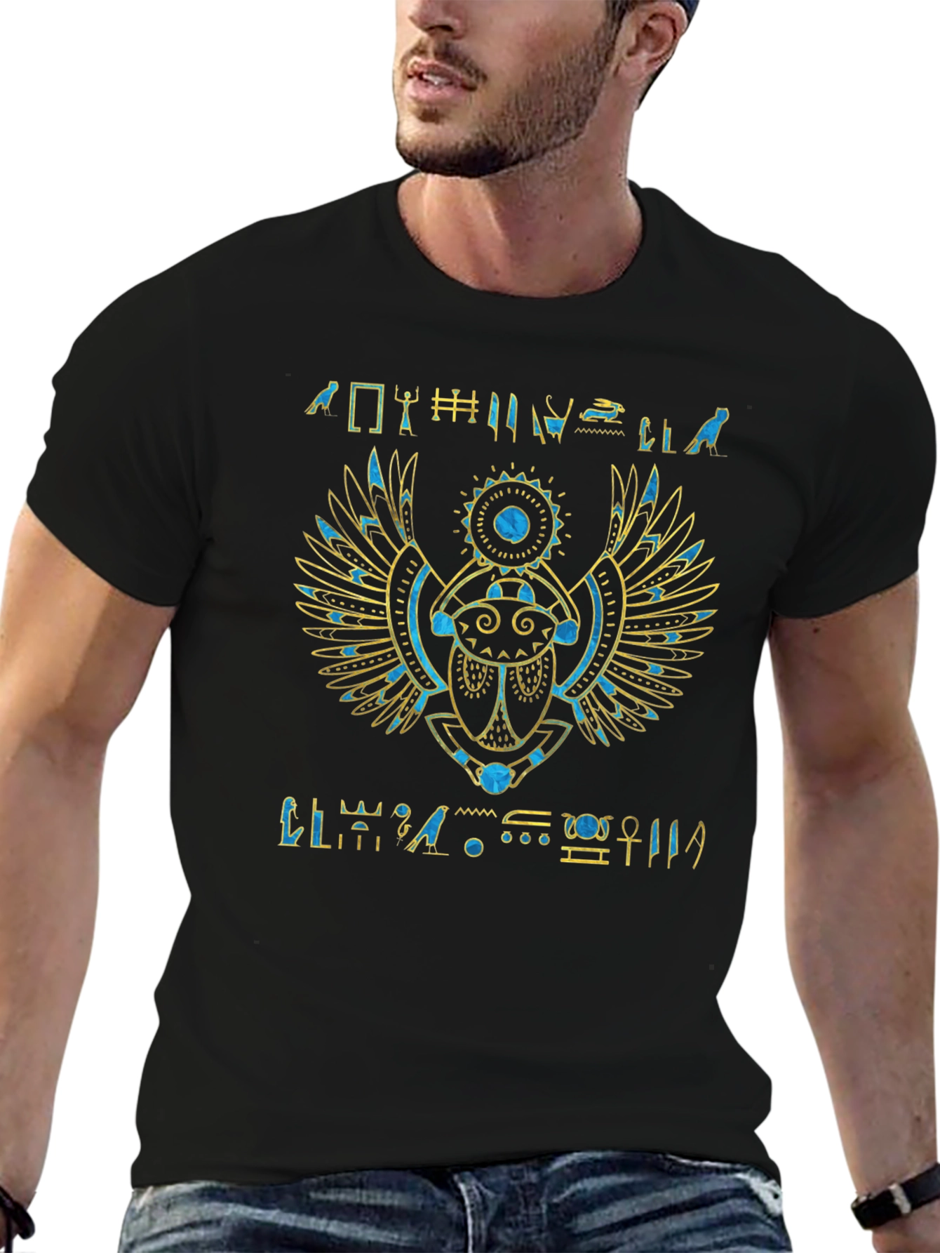 Egyptian Scarab Beetle T-Shirt