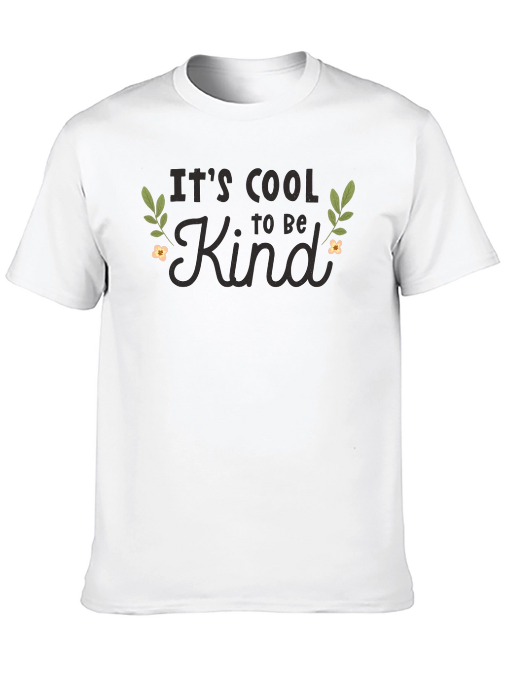 Its Cool to Be Kind Black Graphic Tee