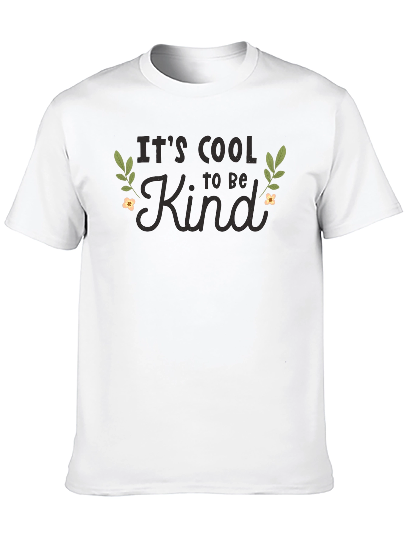 Its Cool to Be Kind Black Graphic Tee