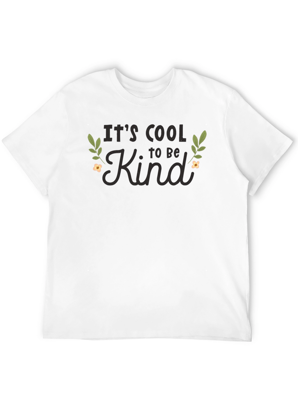 Its Cool to Be Kind Black Graphic Tee