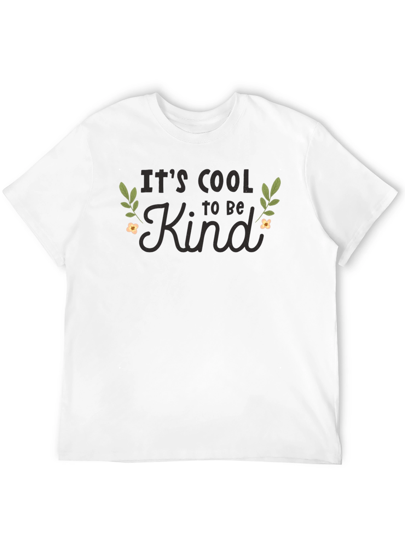 Its Cool to Be Kind Black Graphic Tee