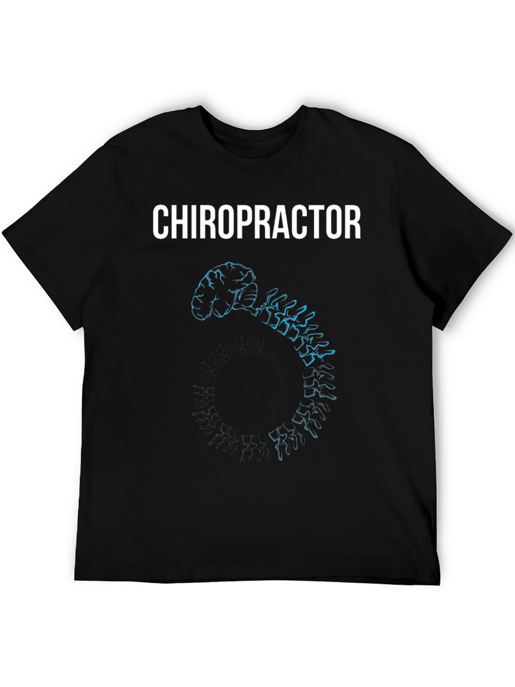 Chiropractor Brain & Spine Anatomy T-Shirt