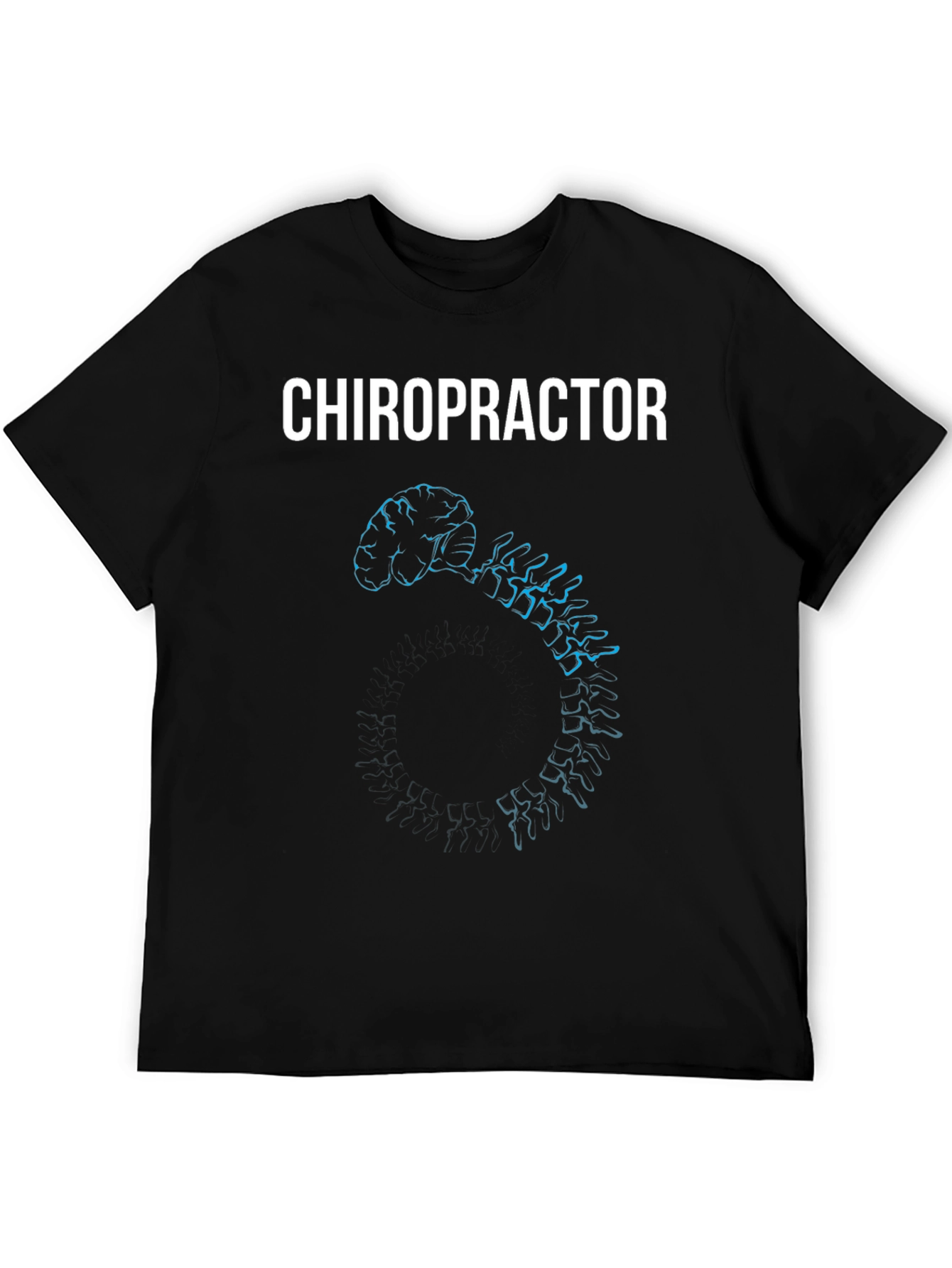 Chiropractor Brain & Spine Anatomy T-Shirt