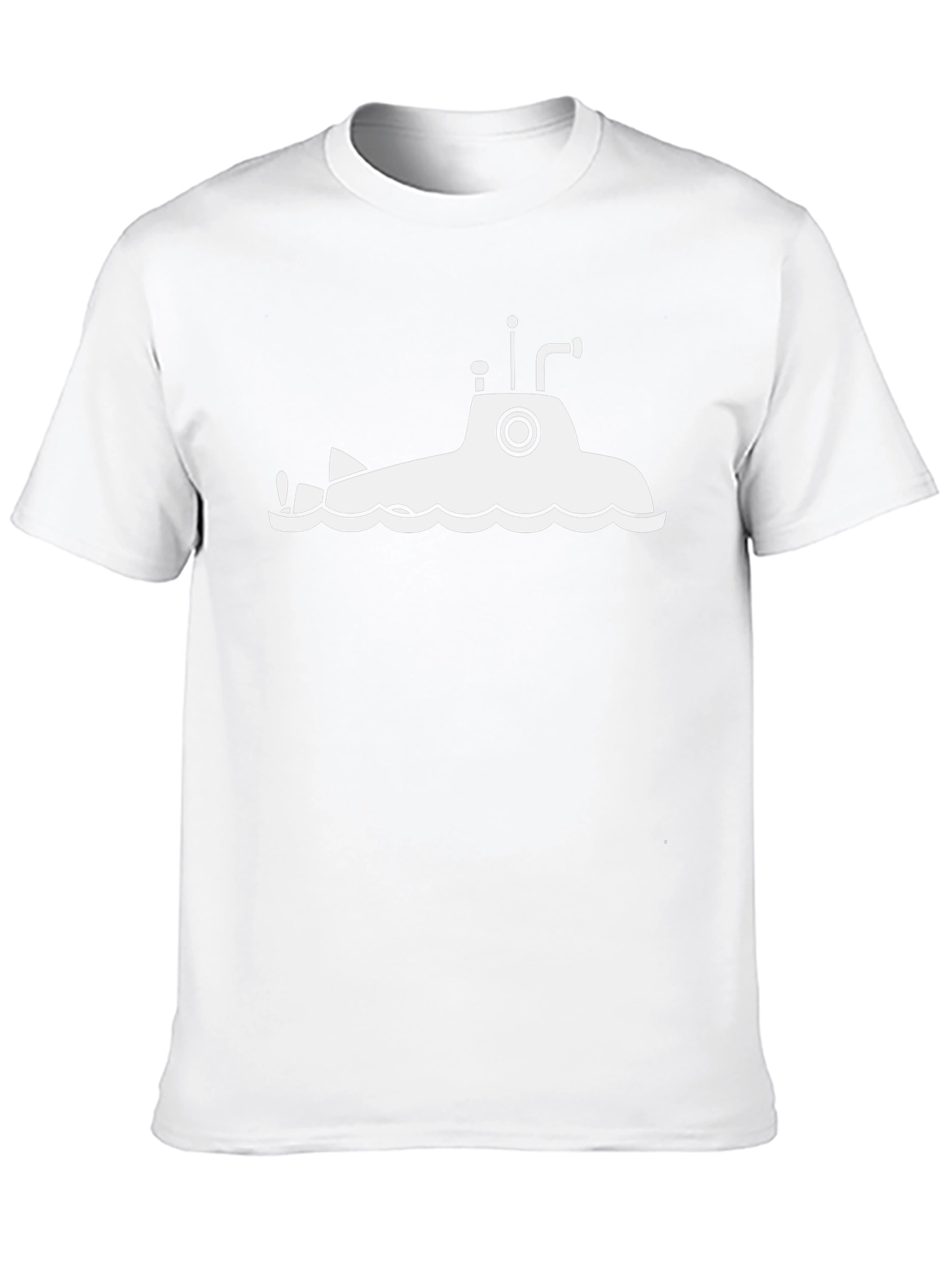 Submarine Graphic Black T-Shirt