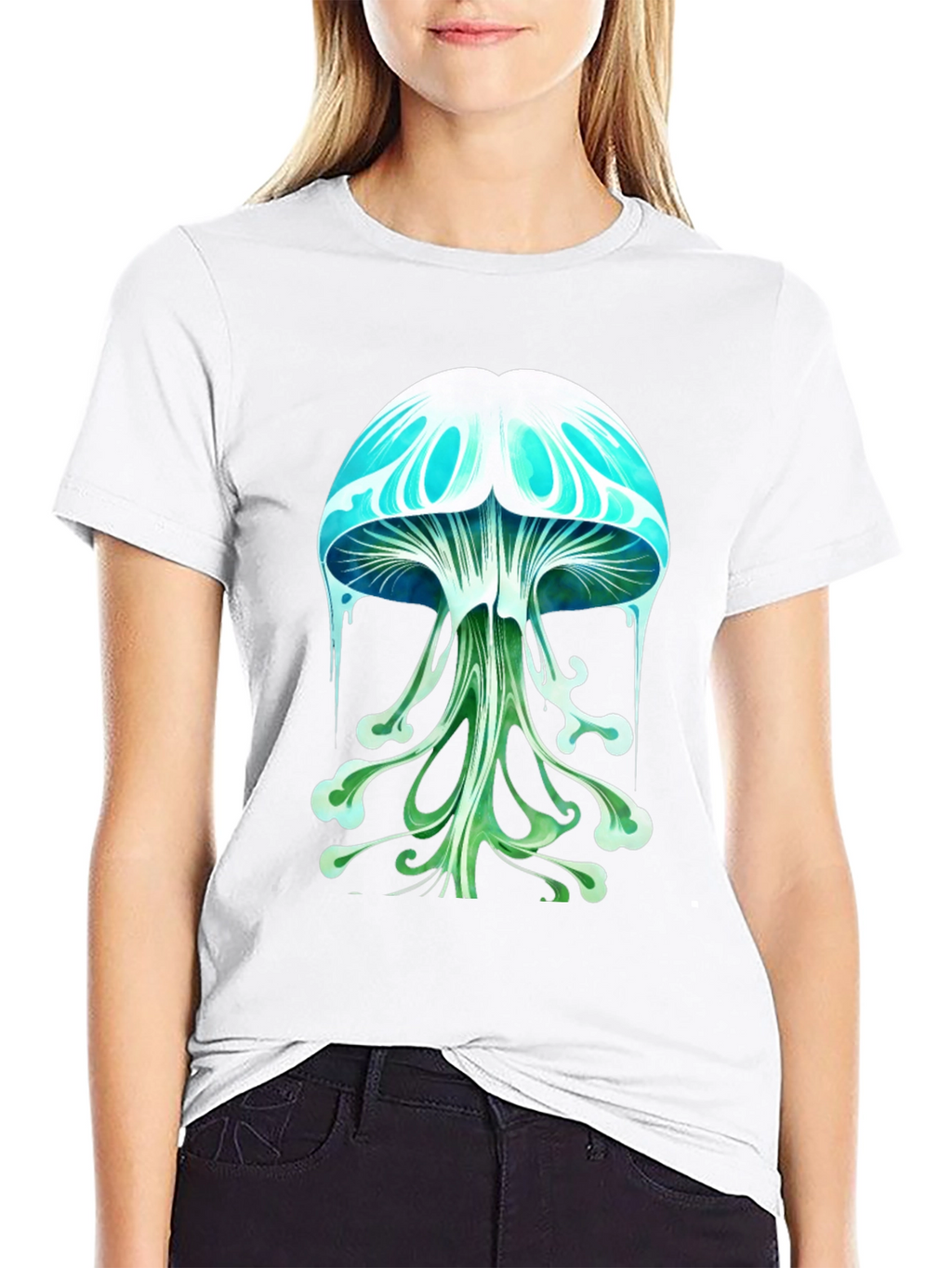 Jellyfish Graphic Tee - Unique Design