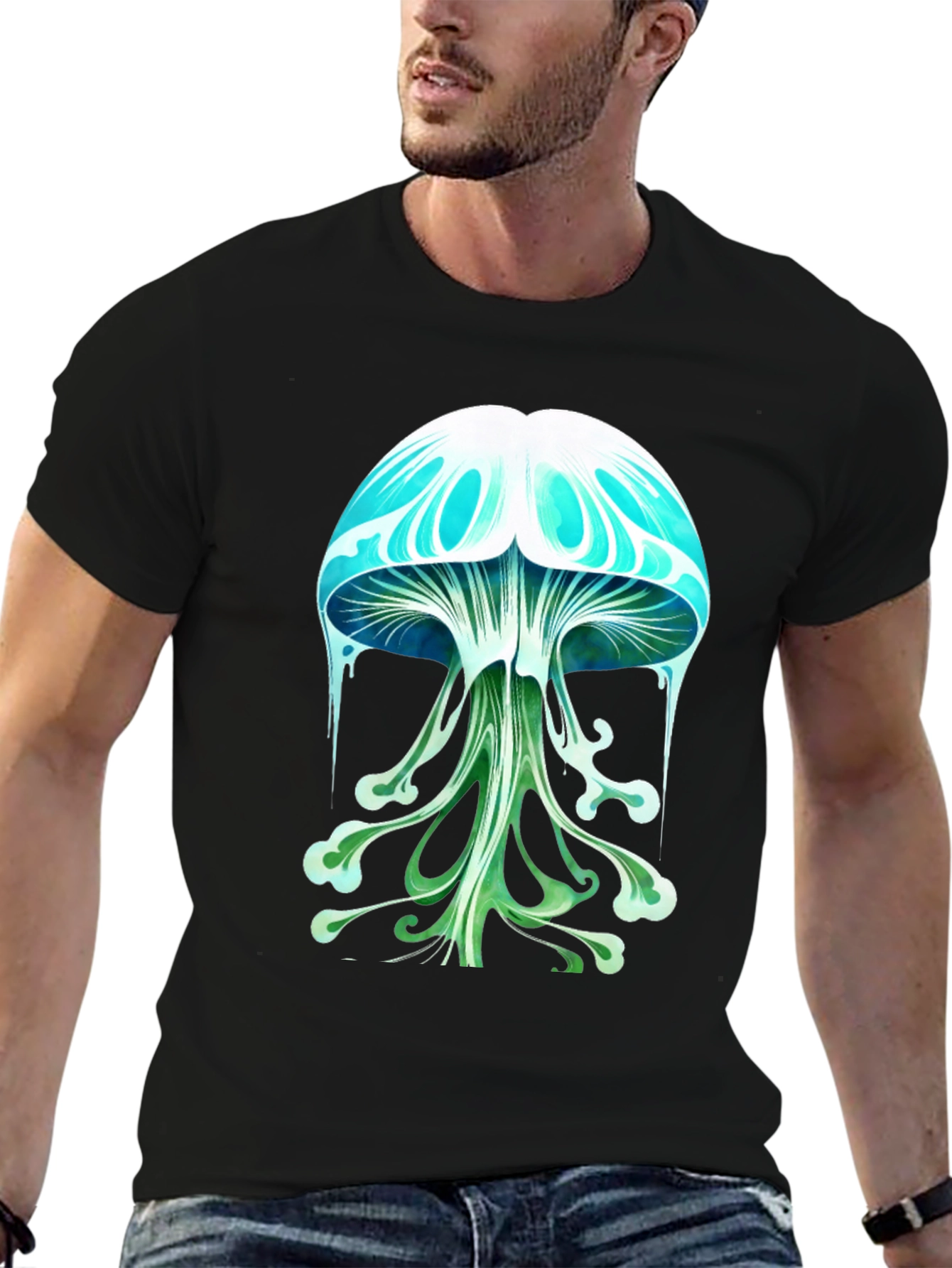 Jellyfish Graphic Tee - Unique Design